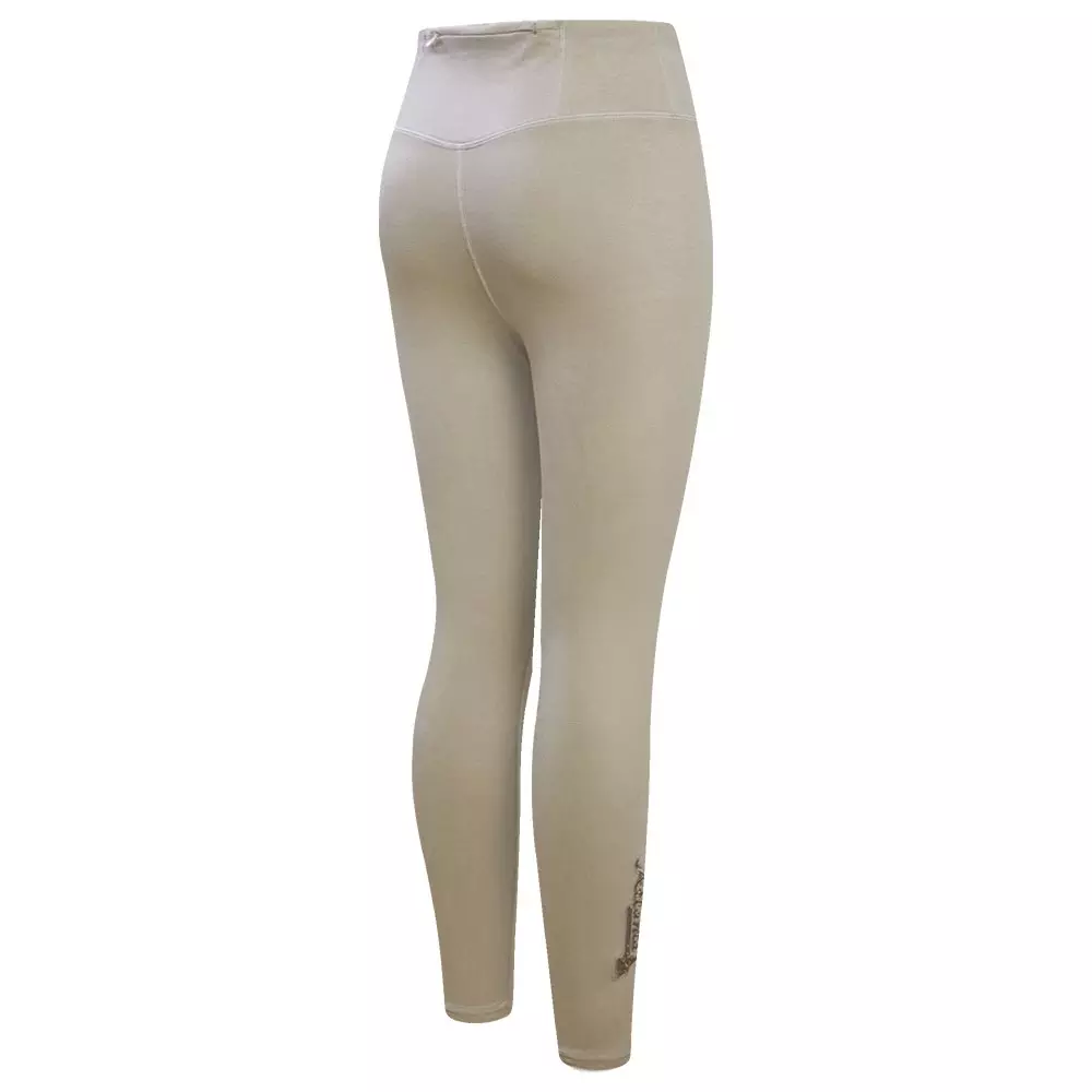 Pro Standard Women's MLB Atlanta Braves Neutral HW Jersey Legging -Tan​ - TAN