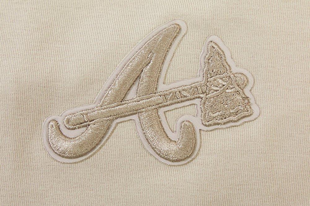 Pro Standard Women's MLB Atlanta Braves Neutral HW Jersey Legging -Tan​ - TAN Thumbnail View 6