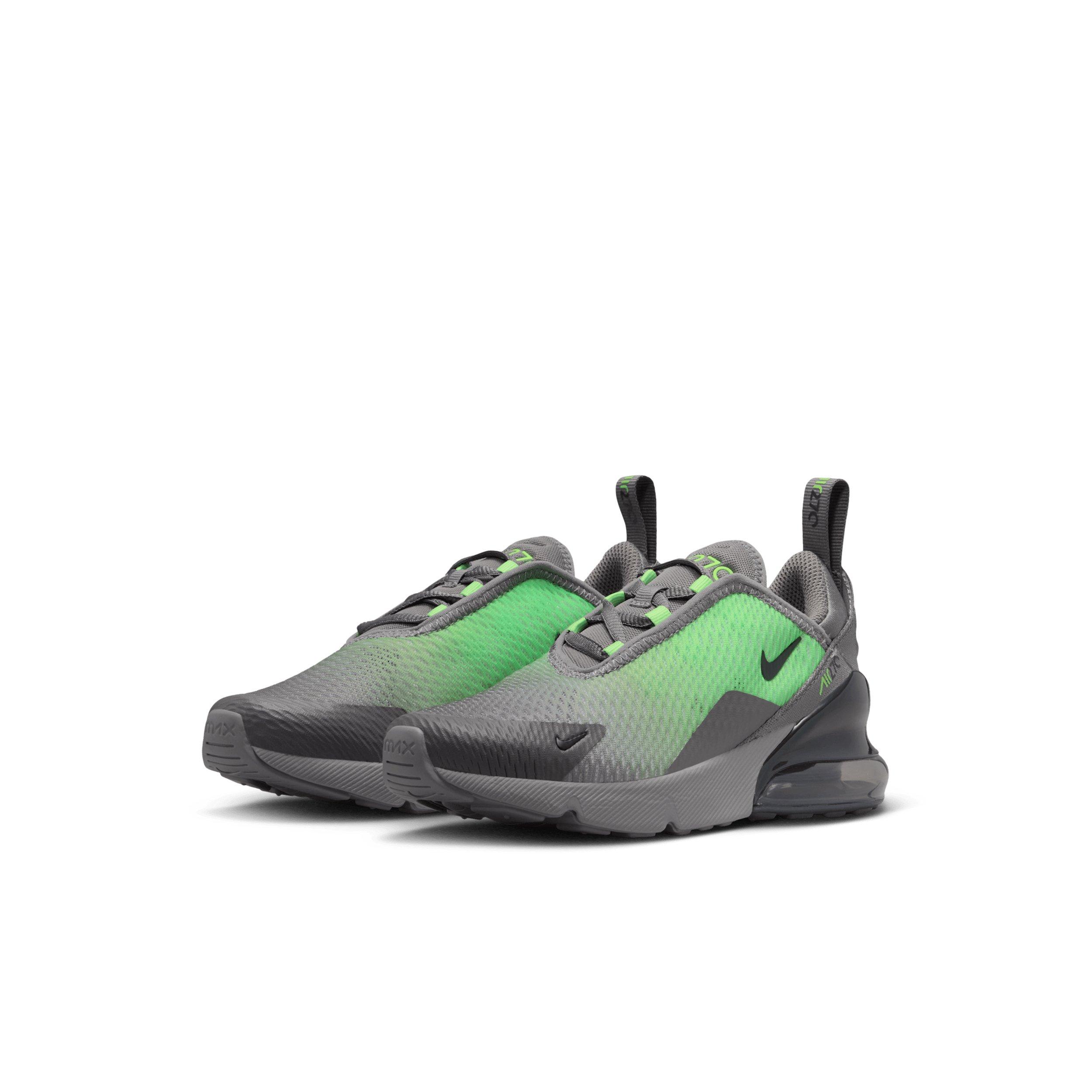 Nike Air Max 270 "Pencil Point/Lime Blast/Anthracite" Preschool Boys' Shoe - PENCIL/LIME/ANTHRACITE Thumbnail View 3