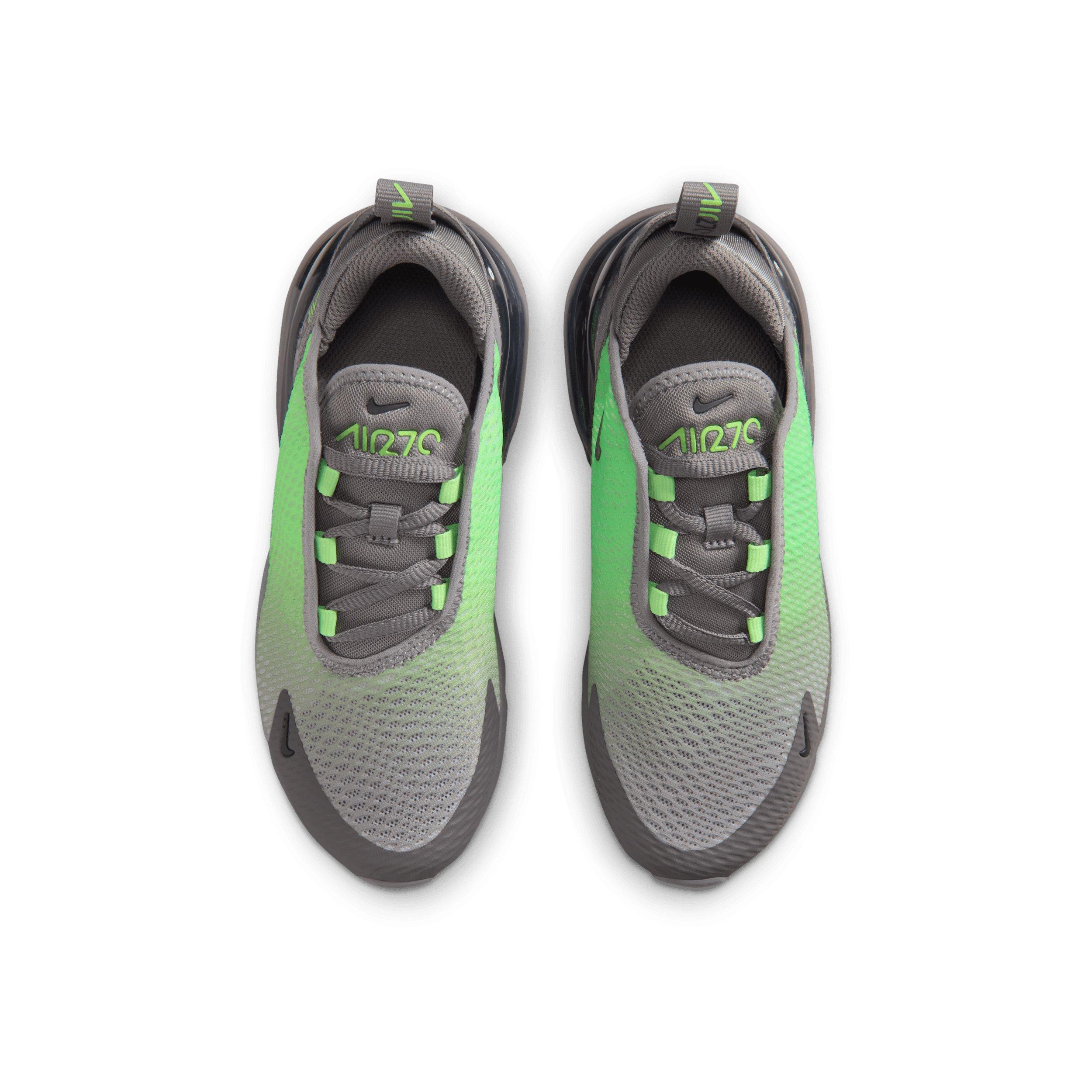 Nike Air Max 270 "Pencil Point/Lime Blast/Anthracite" Preschool Boys' Shoe - PENCIL/LIME/ANTHRACITE Thumbnail View 4