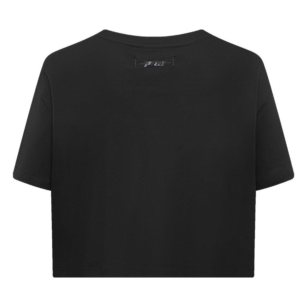 Pro Standard Women's MLB Arizona Diamondbacks Retro Classic Boxy Top - Black - BLACK Thumbnail View 2