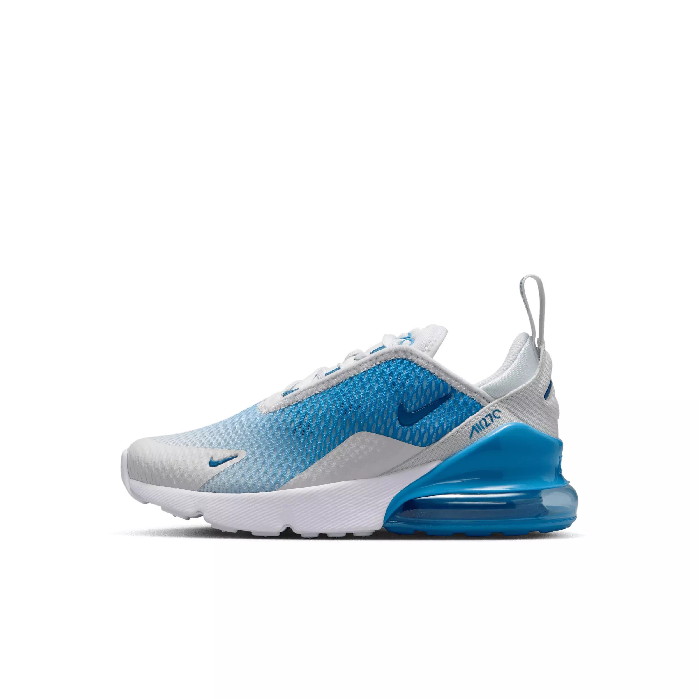 Nike Air Max 270 "Off White/Dutch Blue/Court Blue" Preschool Boys' Shoe - OFF WHITE/BLUE/BLUE