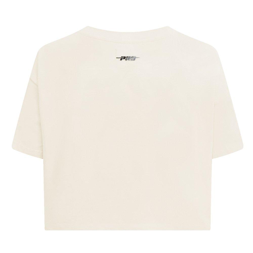 Pro Standard Women's MLB Arizona Diamondbacks Retro Classic Boxy Top -Cream - CREAM Thumbnail View 2