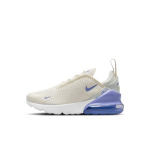 Nike Air Max 270 "Sail/Sapphire/Light Thistle" Preschool Girls' Shoe