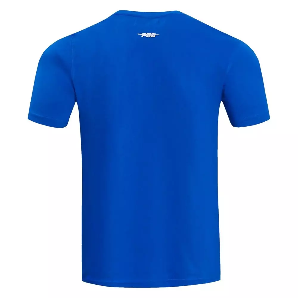 Pro Standard Men's MLB Texas Rangers Retro Classic Single Jersey Striped Tee - Royal - ROYAL