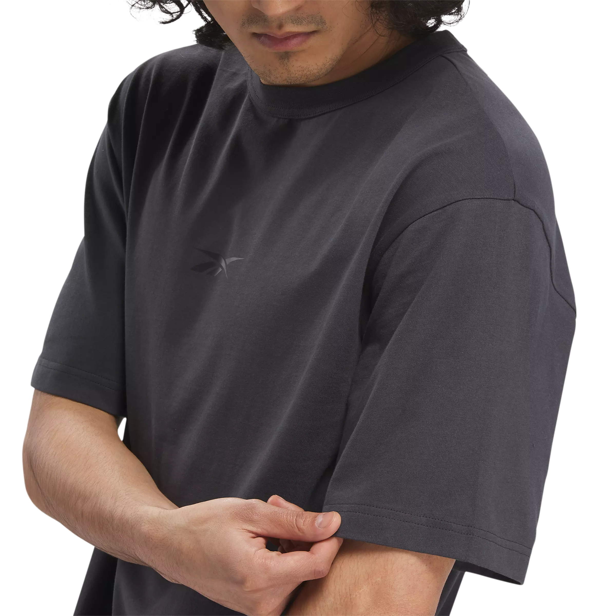 Reebok Men's No Matter The Test Graphic T-Shirt - Grey - GREY