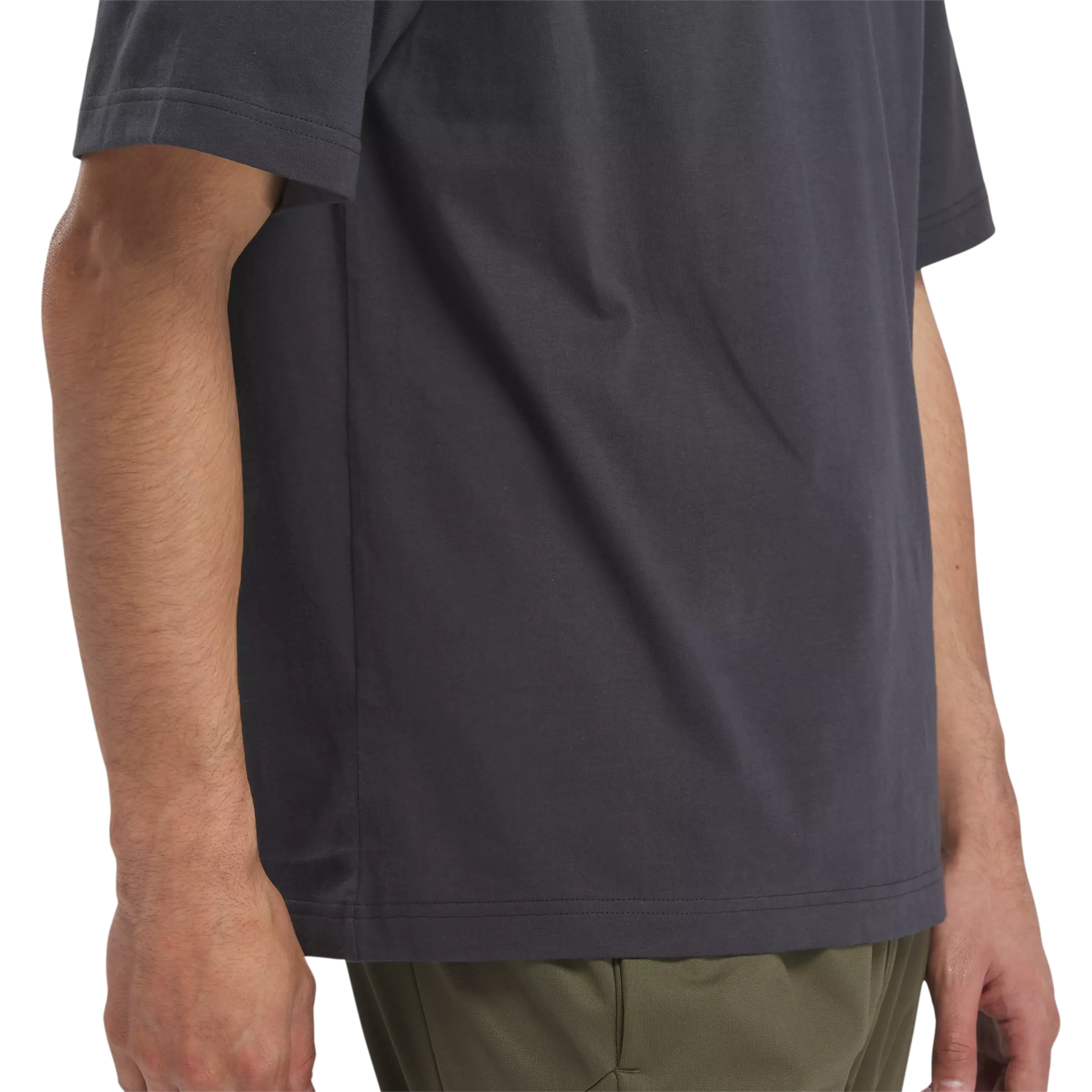 Reebok Men's No Matter The Test Graphic T-Shirt - Grey - GREY