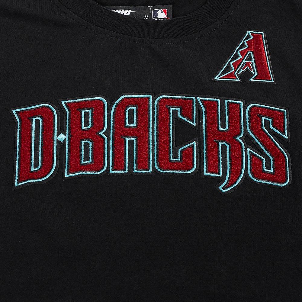 Pro Standard Women's MLB Arizona Diamondbacks Classic Short Sleeve SJ Slim Fit Top -Black - BLACK Thumbnail View 5
