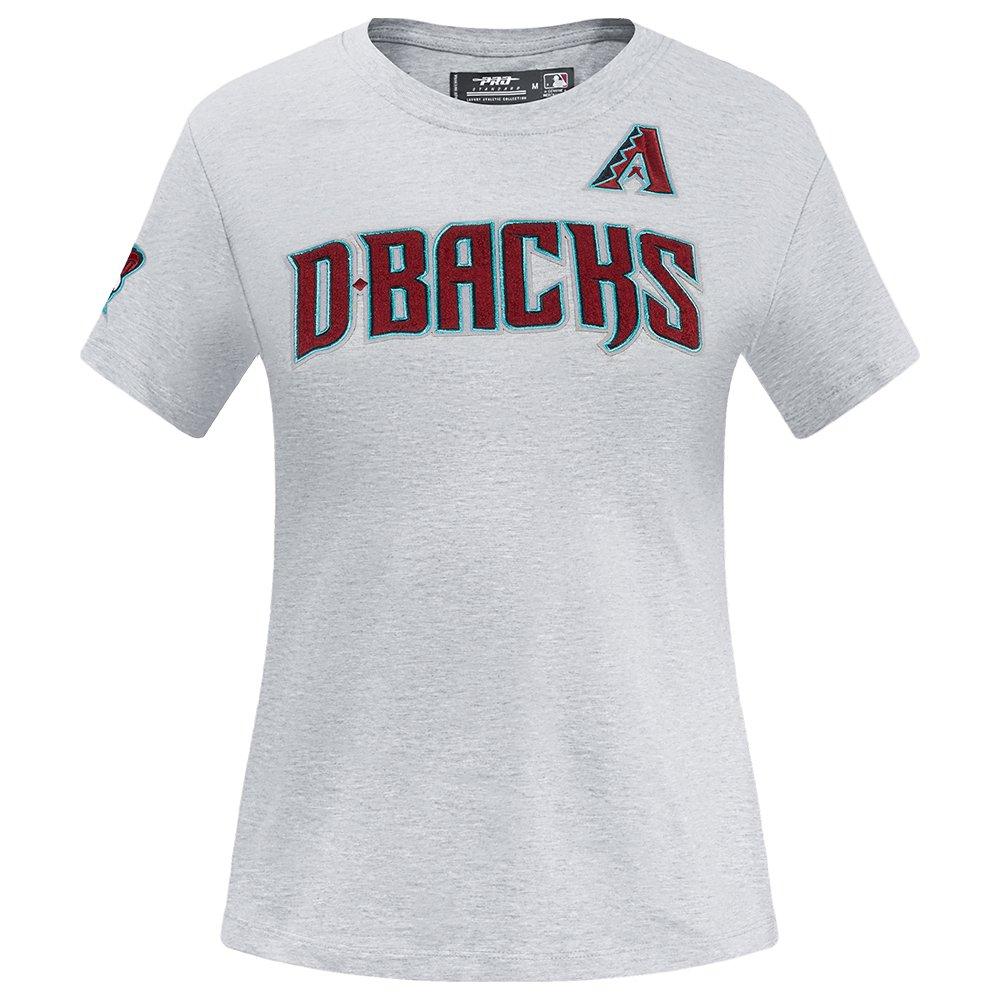 Pro Standard Women's MLB Arizona Diamondbacks Classic Short Sleeve SJ Slim Fit Top - Grey - GREY Thumbnail View 1