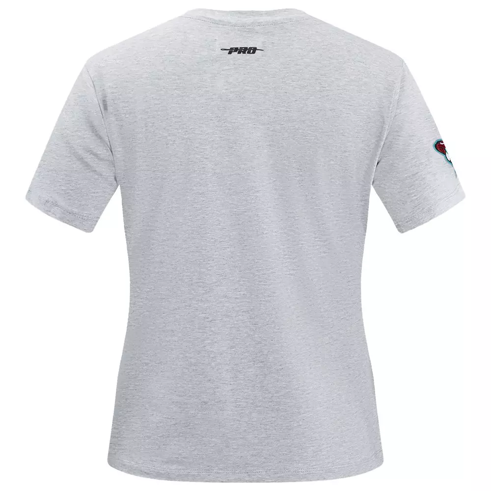 Pro Standard Women's MLB Arizona Diamondbacks Classic Short Sleeve SJ Slim Fit Top - Grey - GREY