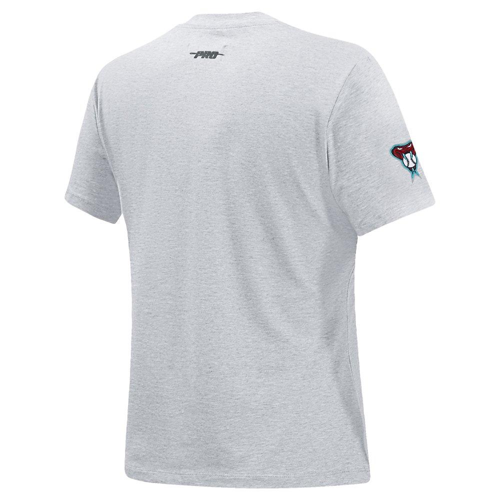 Pro Standard Women's MLB Arizona Diamondbacks Classic Short Sleeve SJ Slim Fit Top - Grey - GREY Thumbnail View 4
