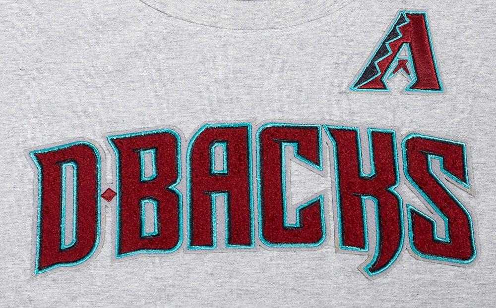 Pro Standard Women's MLB Arizona Diamondbacks Classic Short Sleeve SJ Slim Fit Top - Grey - GREY Thumbnail View 5