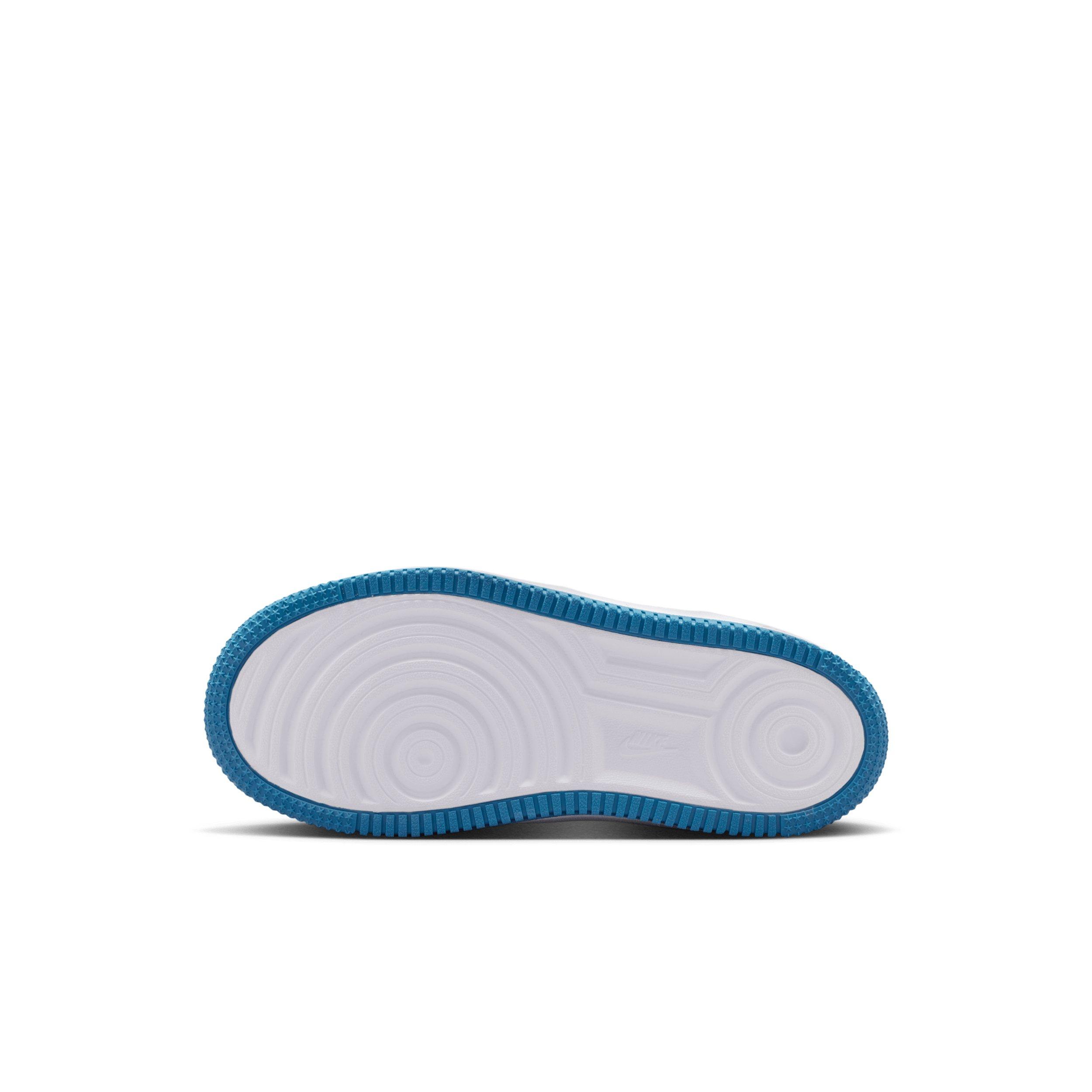 Nike Force 1 Low "Black/Court Blue/White/Dutch Blue" Preschool Boys' Shoe - BLACK/BLUE/WHITE/BLUE Thumbnail View 6