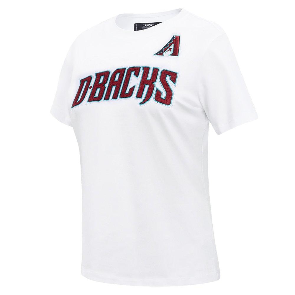 Pro Standard Women's MLB Arizona Diamondbacks Classic Short Sleeve SJ Slim Fit Top -White - WHITE Thumbnail View 3