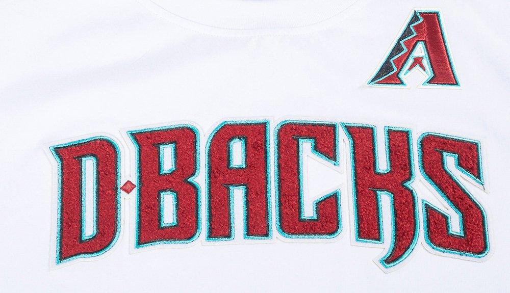 Pro Standard Women's MLB Arizona Diamondbacks Classic Short Sleeve SJ Slim Fit Top -White - WHITE Thumbnail View 5