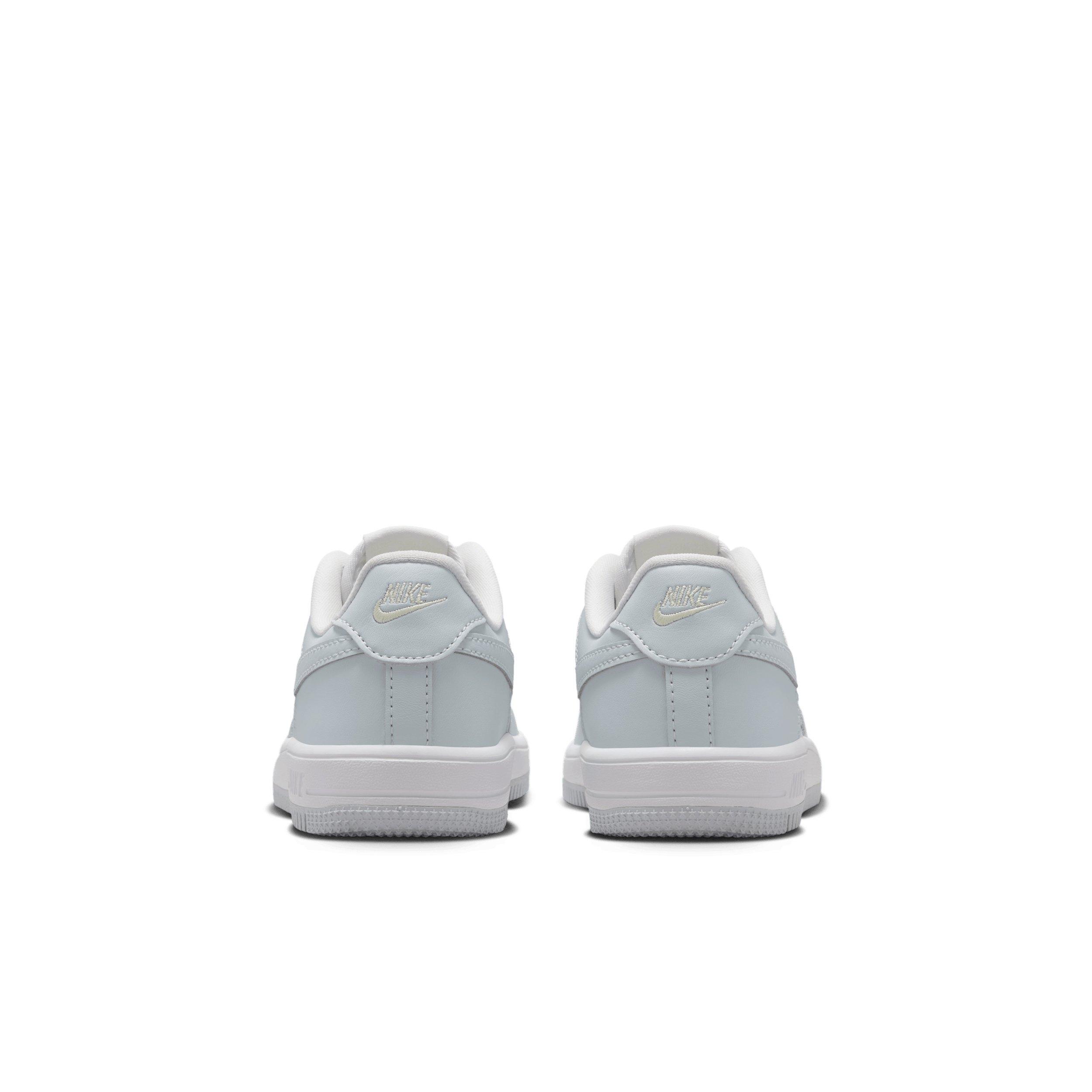 Nike Force 1 Low "Platinum Tint/Alabaster/White/Aura" Preschool Girls' Shoe - PLATINUM/ALABASTER/WHITE/AURA Thumbnail View 5