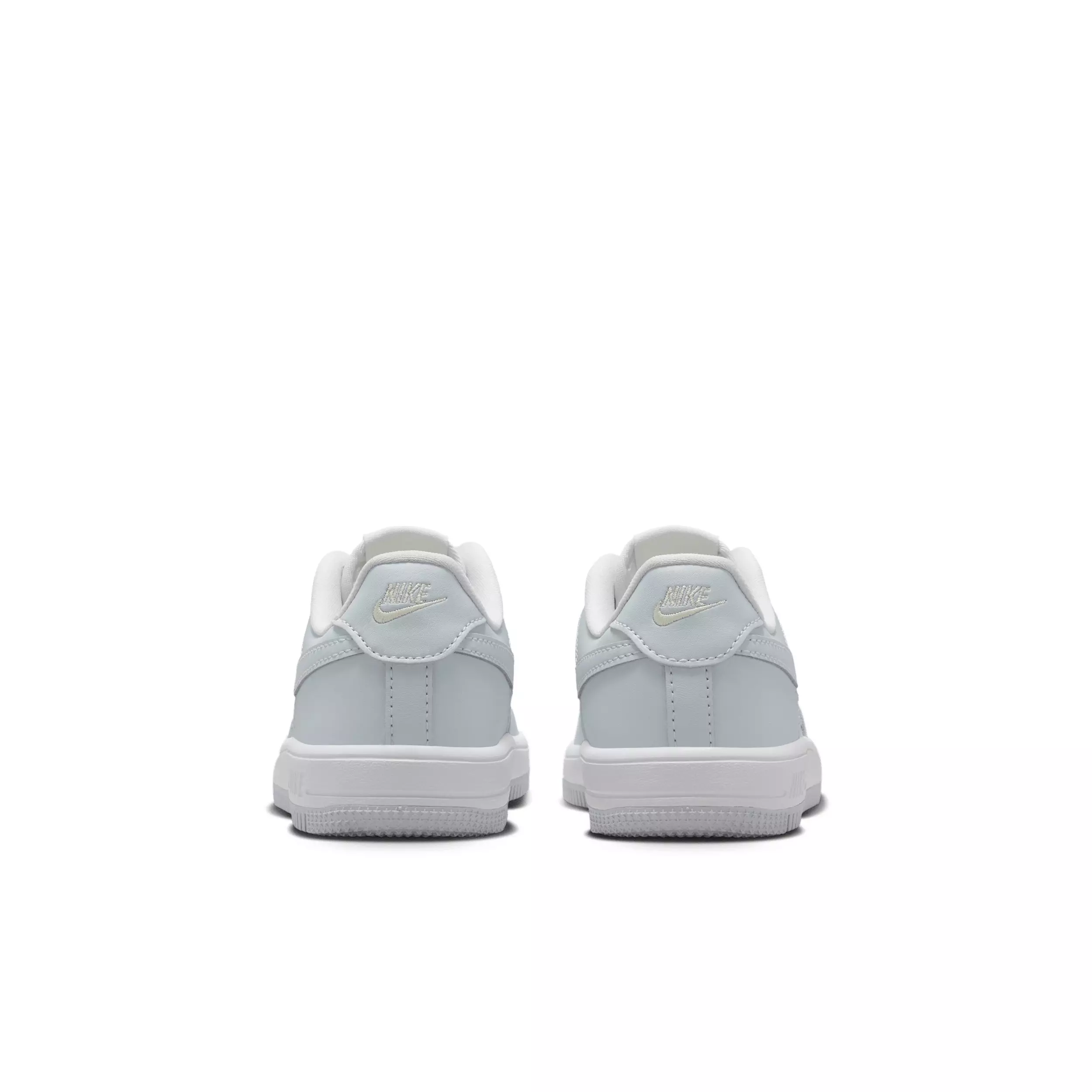 Nike Force 1 Low "Platinum Tint/Alabaster/White/Aura" Preschool Girls' Shoe - PLATINUM/ALABASTER/WHITE/AURA