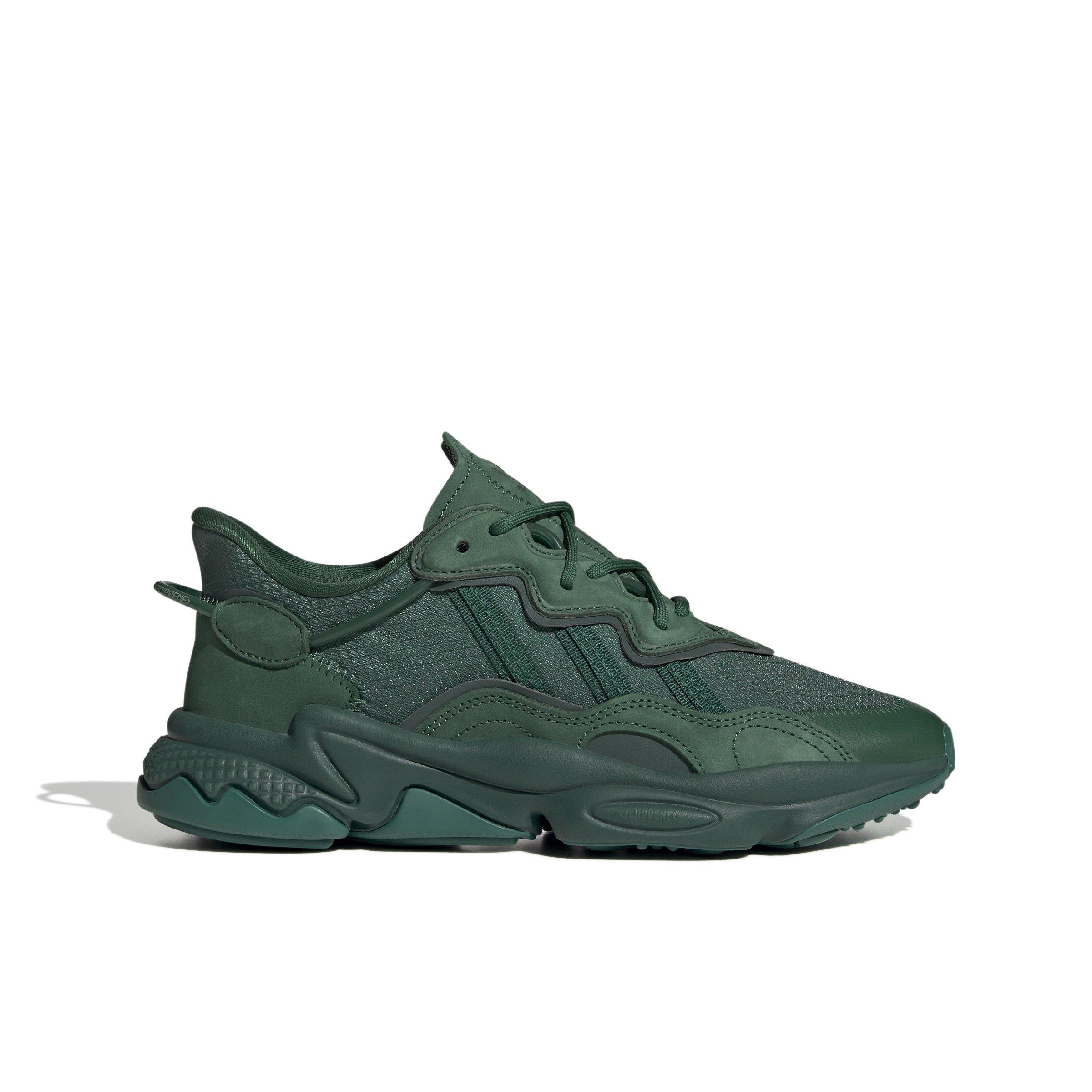 adidas Originals OZWEEGO "Dark Green/Dark Green/Sil Green" Women's Shoe - DK GREEN/DK GREEN/GREEN Thumbnail View 1