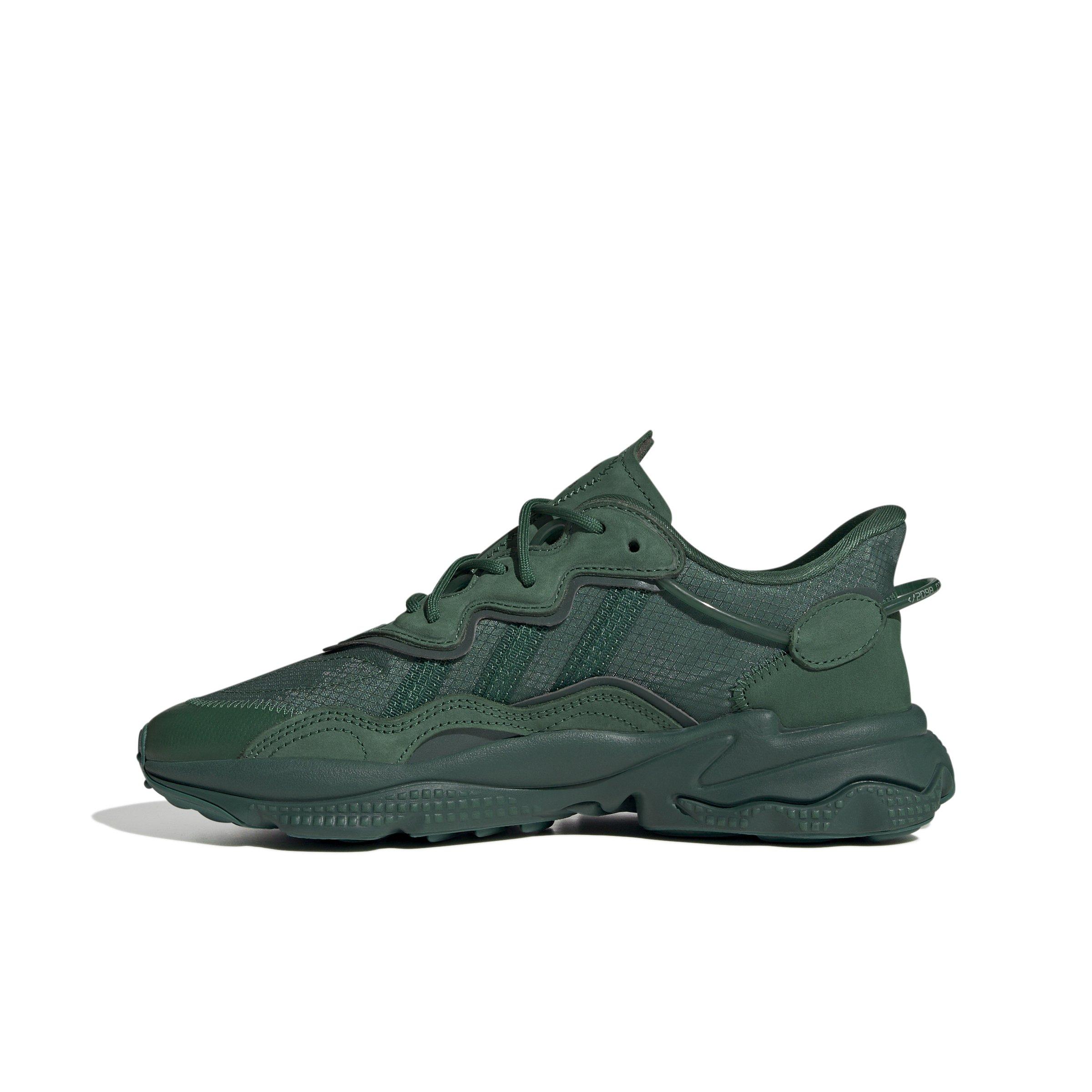 adidas Originals OZWEEGO "Dark Green/Dark Green/Sil Green" Women's Shoe - DK GREEN/DK GREEN/GREEN Thumbnail View 2