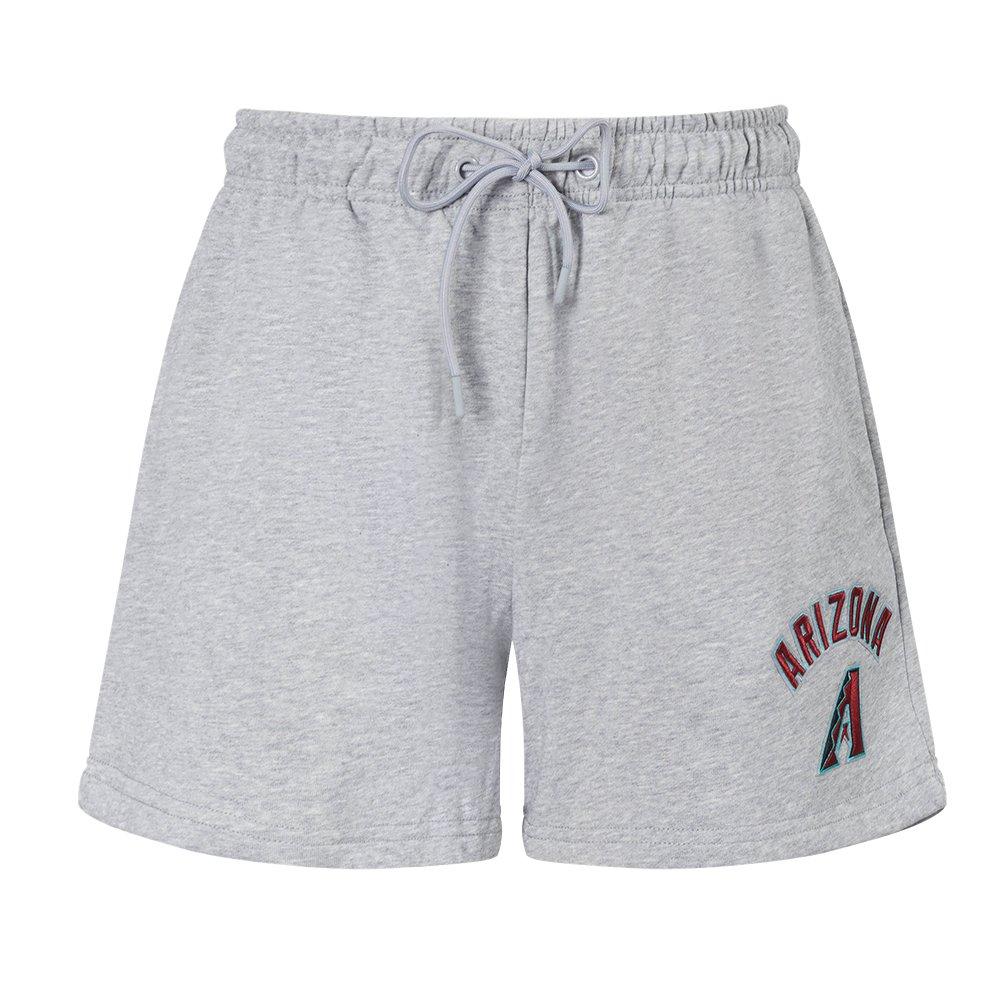 Pro Standard Women's MLB Arizona Diamondbacks Classic Fleece Shorts - Grey - GREY Thumbnail View 1