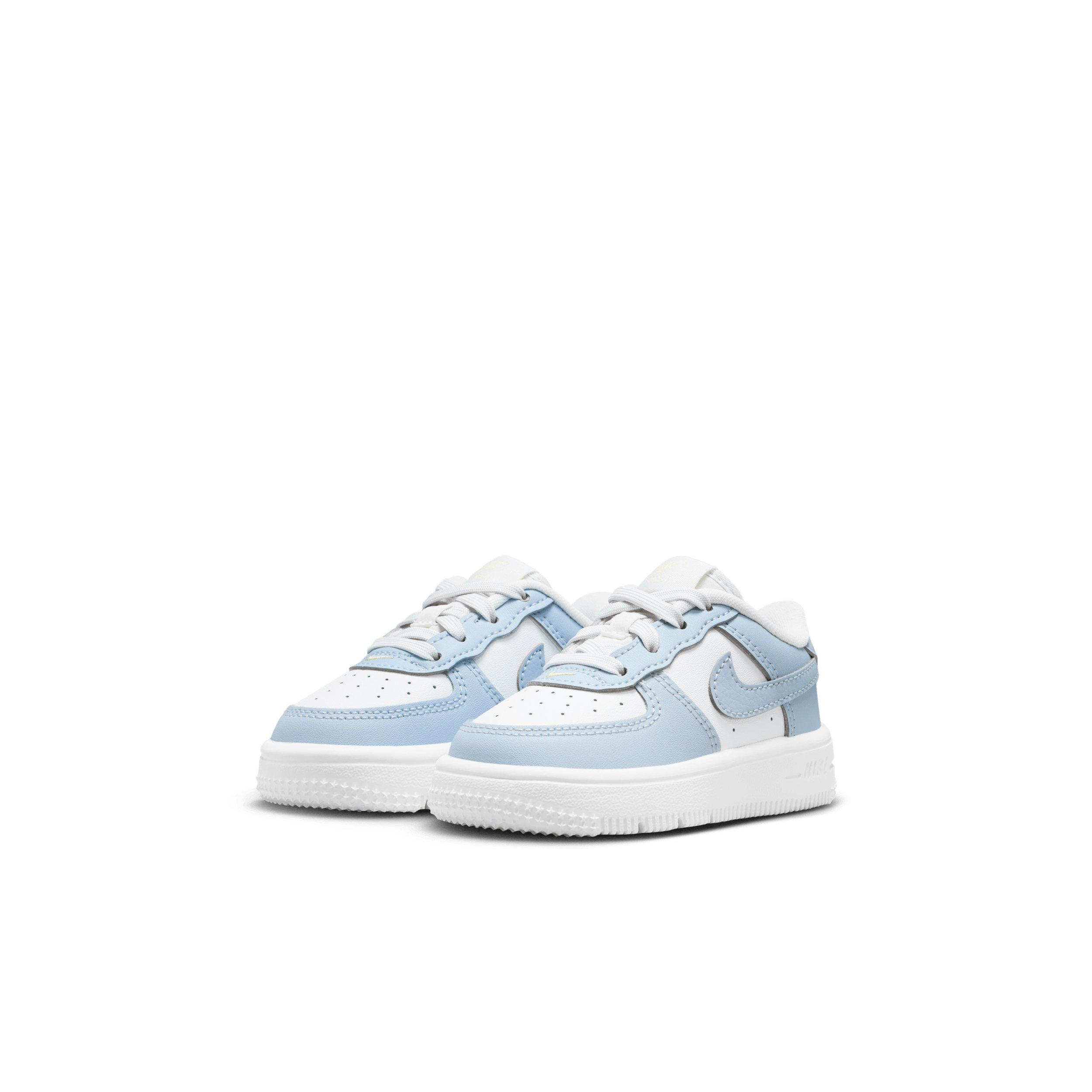 Nike Air Force 1 Low "Platinum Tint/Alabaster/White/Aura" Infant Girls' Shoe - PLATINUM/ALABASTER/WHITE/AURA Thumbnail View 3