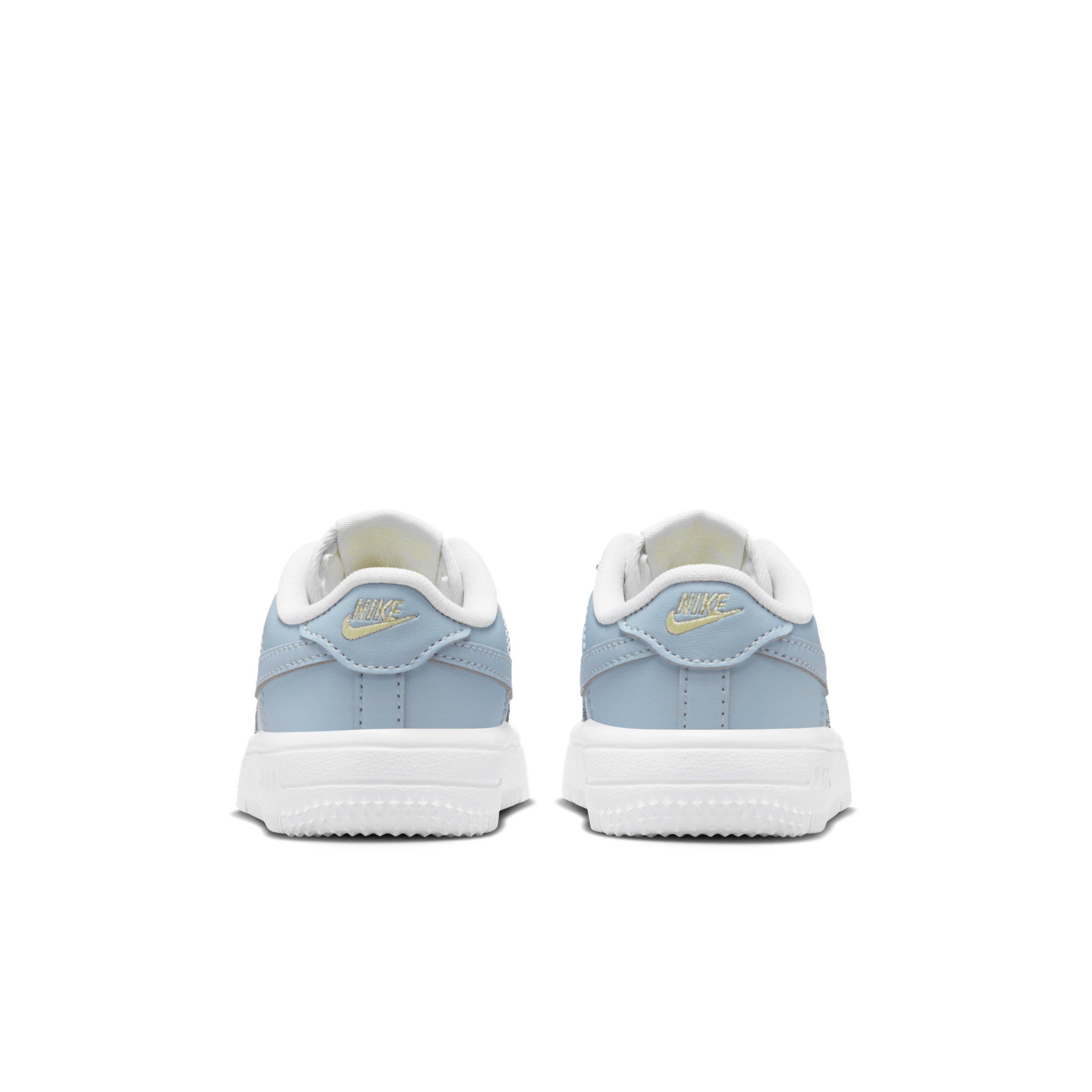Nike Air Force 1 Low "Platinum Tint/Alabaster/White/Aura" Infant Girls' Shoe - PLATINUM/ALABASTER/WHITE/AURA Thumbnail View 5