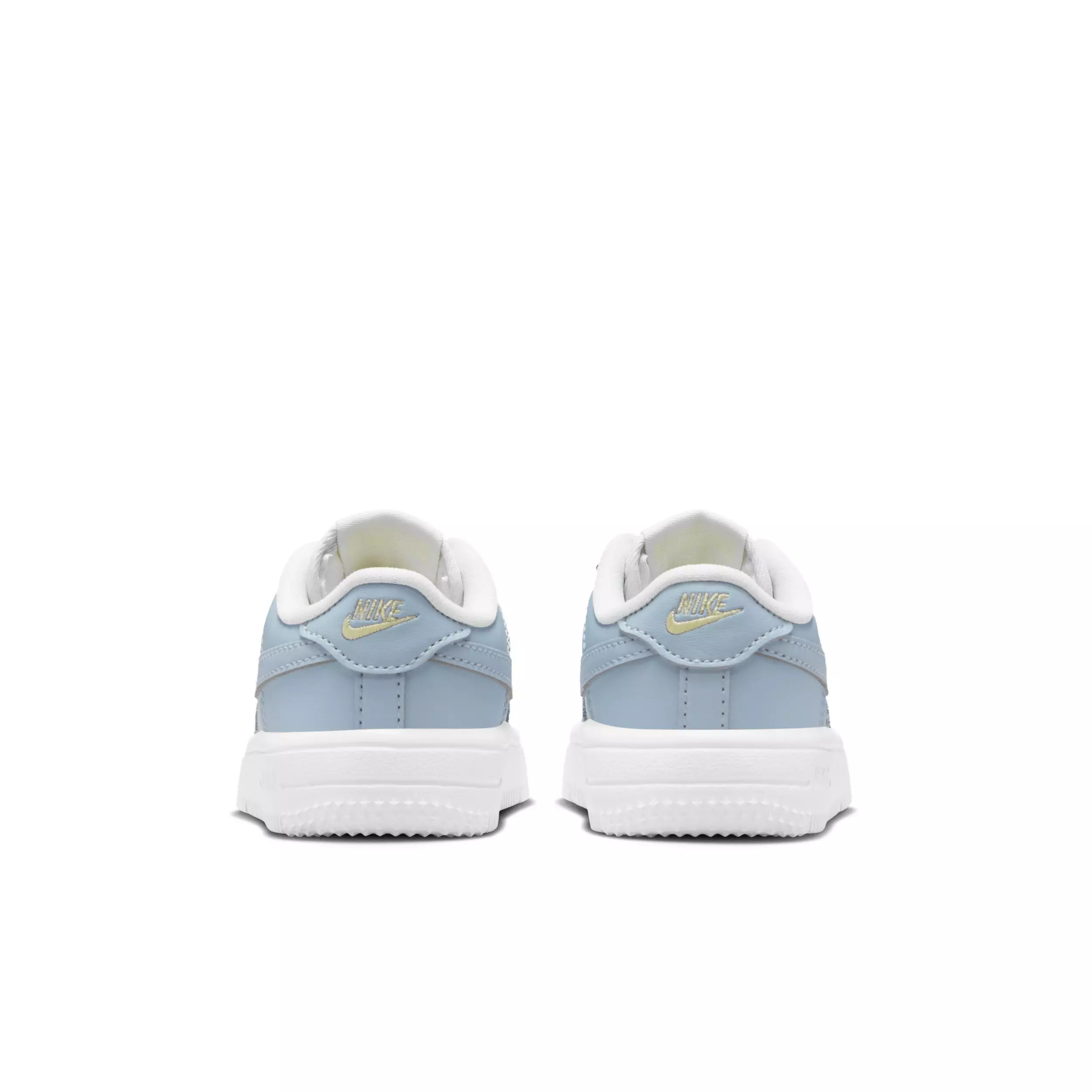 Nike Force 1 Low "Platinum Tint/Alabaster/White/Aura" Infant Girls' Shoe - PLATINUM/ALABASTER/WHITE/AURA