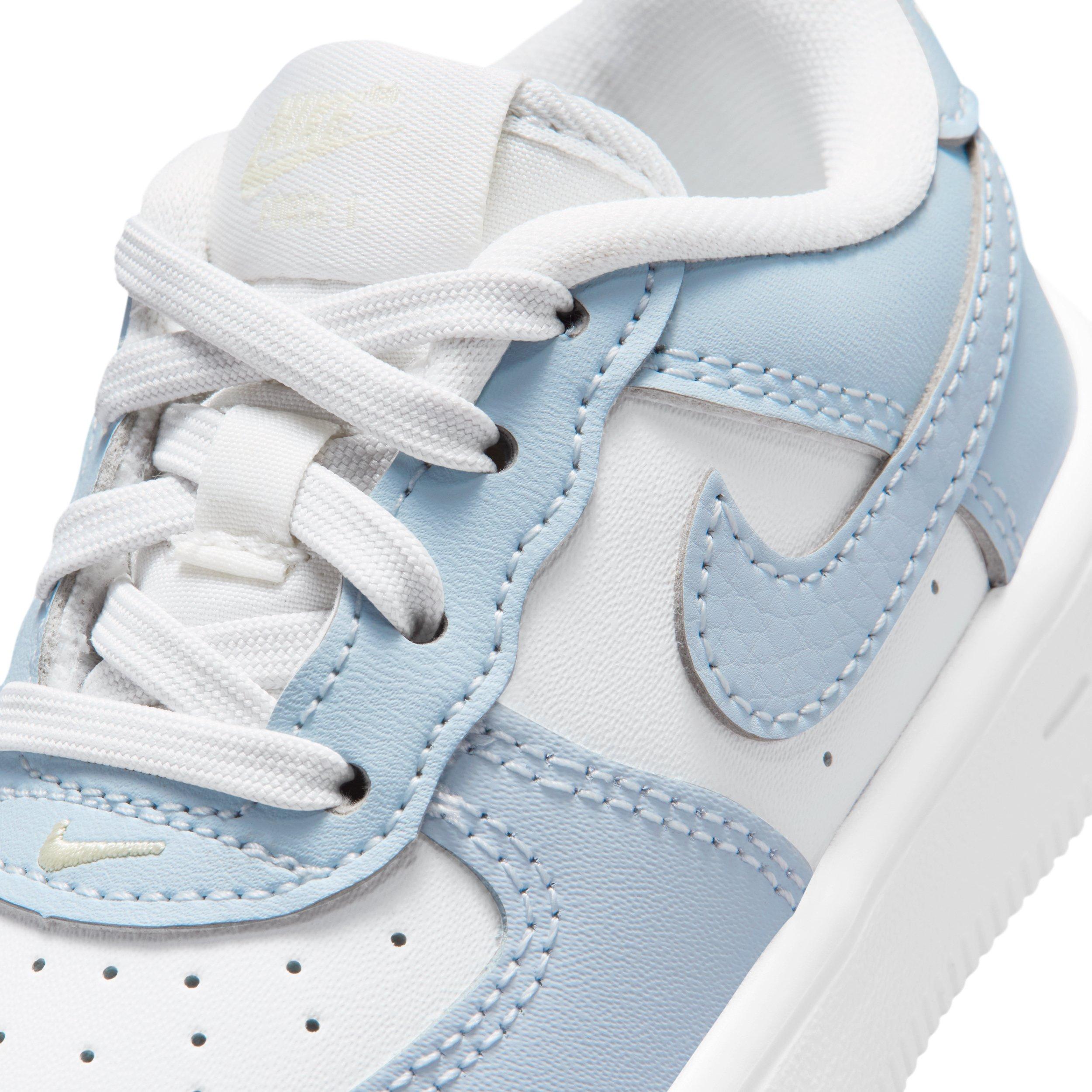 Nike Force 1 Low "Platinum Tint/Alabaster/White/Aura" Infant Girls' Shoe - PLATINUM/ALABASTER/WHITE/AURA Thumbnail View 7