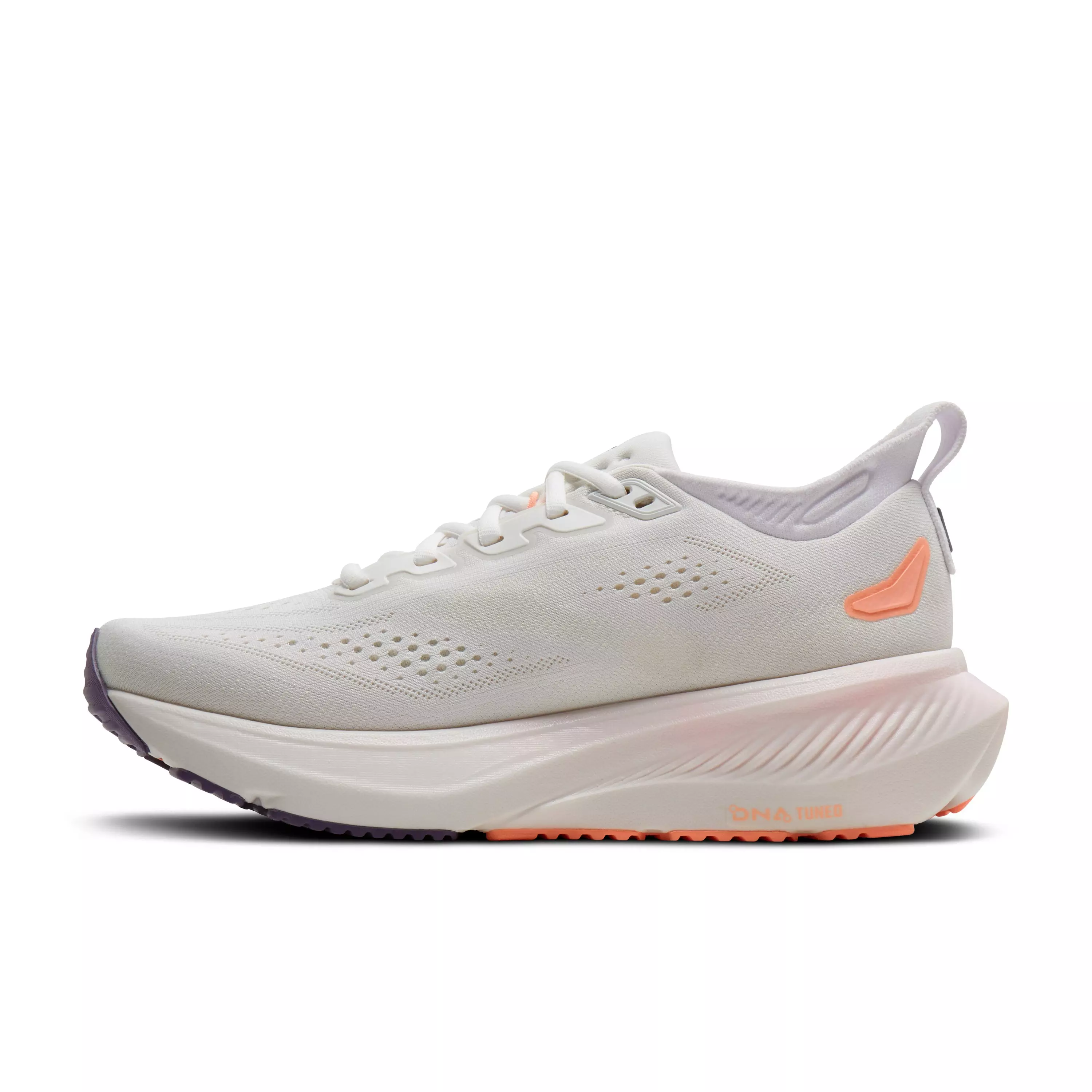 Brooks Glycerin 23 "White/Mulled Grape/Clear" Women's Running Shoe - WHITE/GRAPE/CLEAR