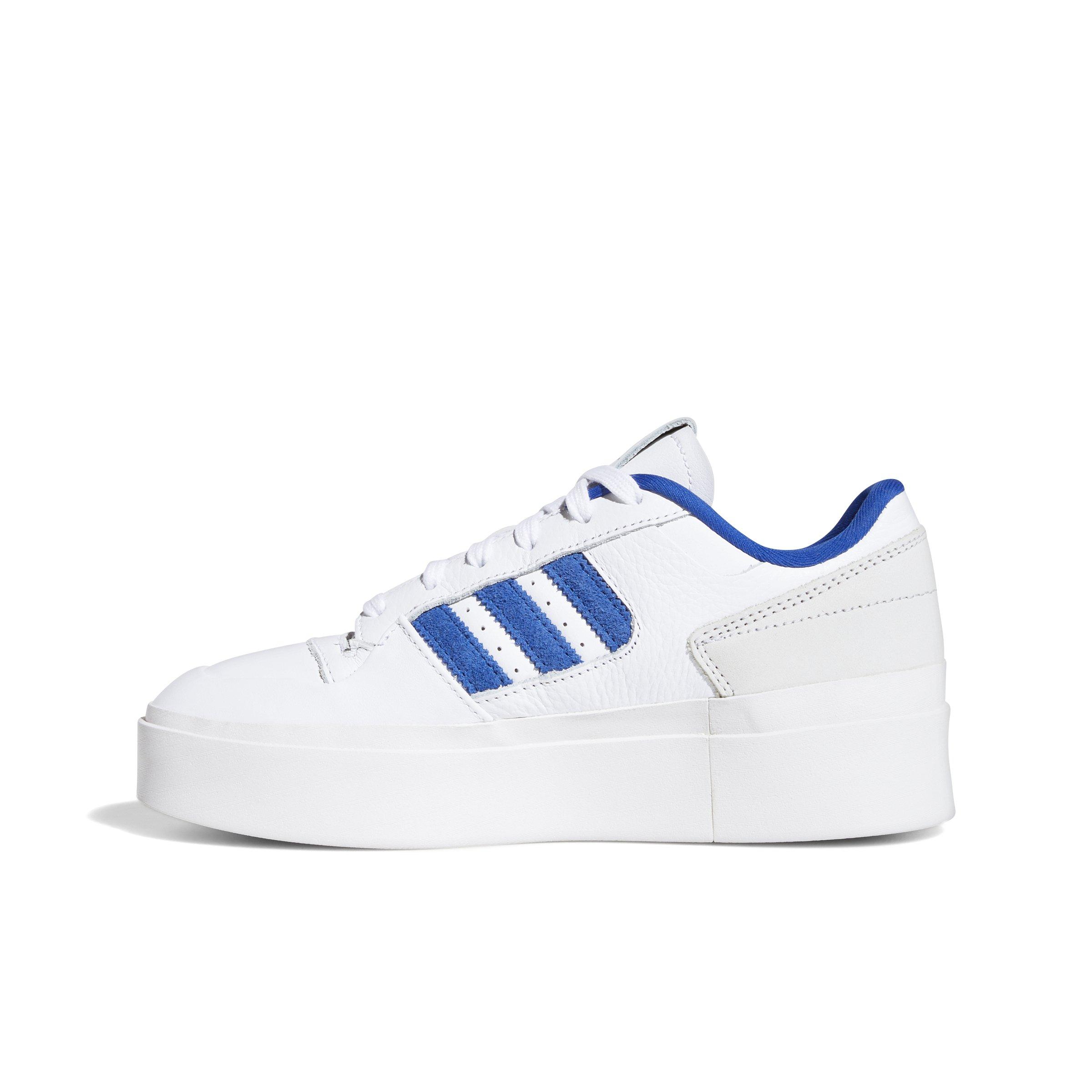 adidas Forum Bonega "Cloud White/Royal Blue/Gold Metallic" Women's Shoe