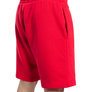 Reebok Men's Left Leg Logo Shorts - Red