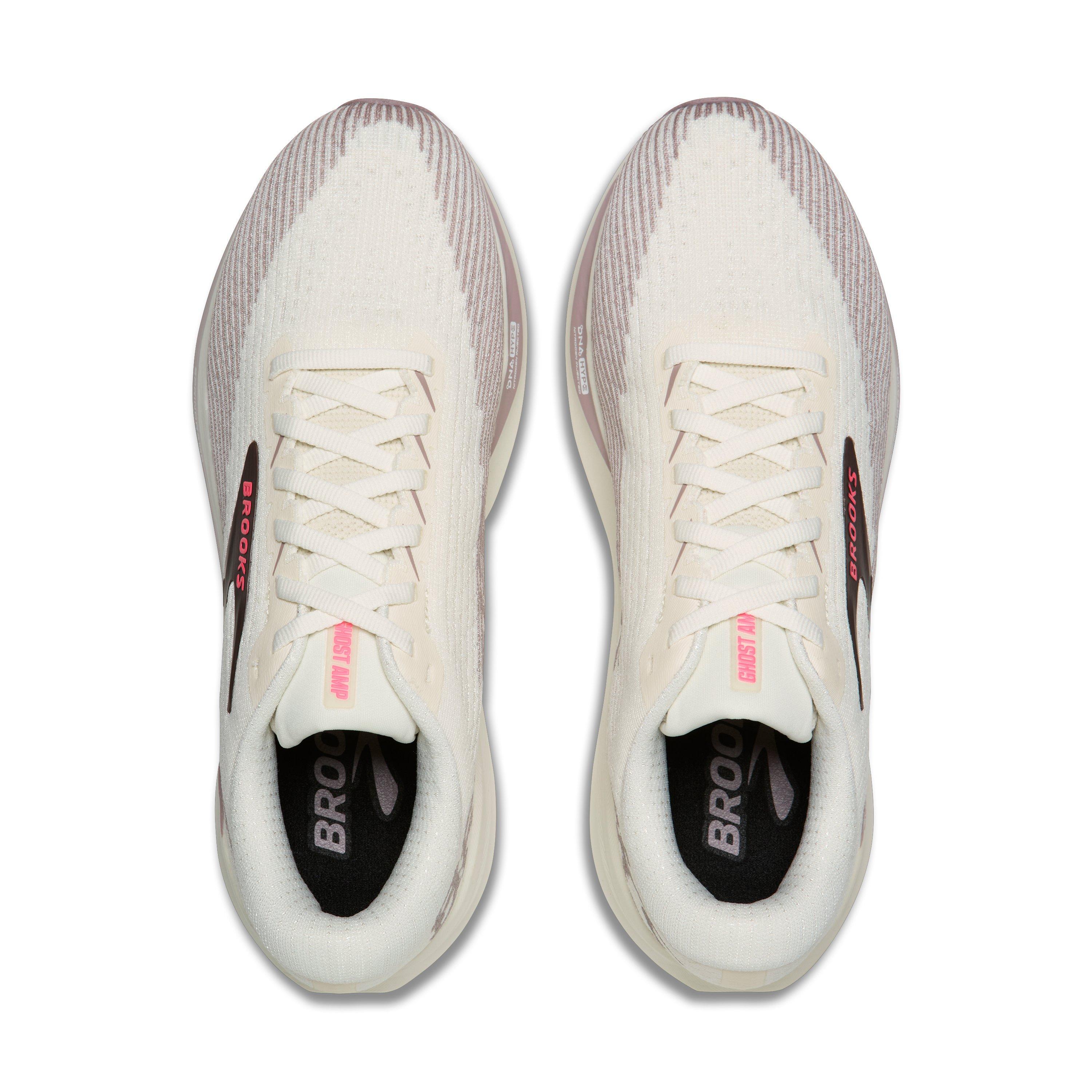 Brooks Ghost Amp "Arctic Wolf/Dove/Pink" Women's Running Shoe - WOLF/DOVE/PINK