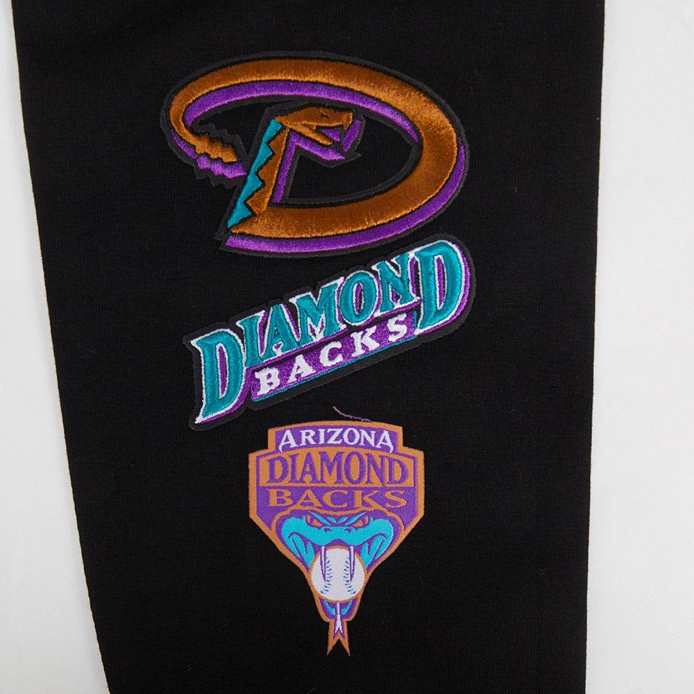 Pro Standard Women's MLB Arizona Diamondbacks Retro Classic Jersey Leggings - Black - BLACK Thumbnail View 5