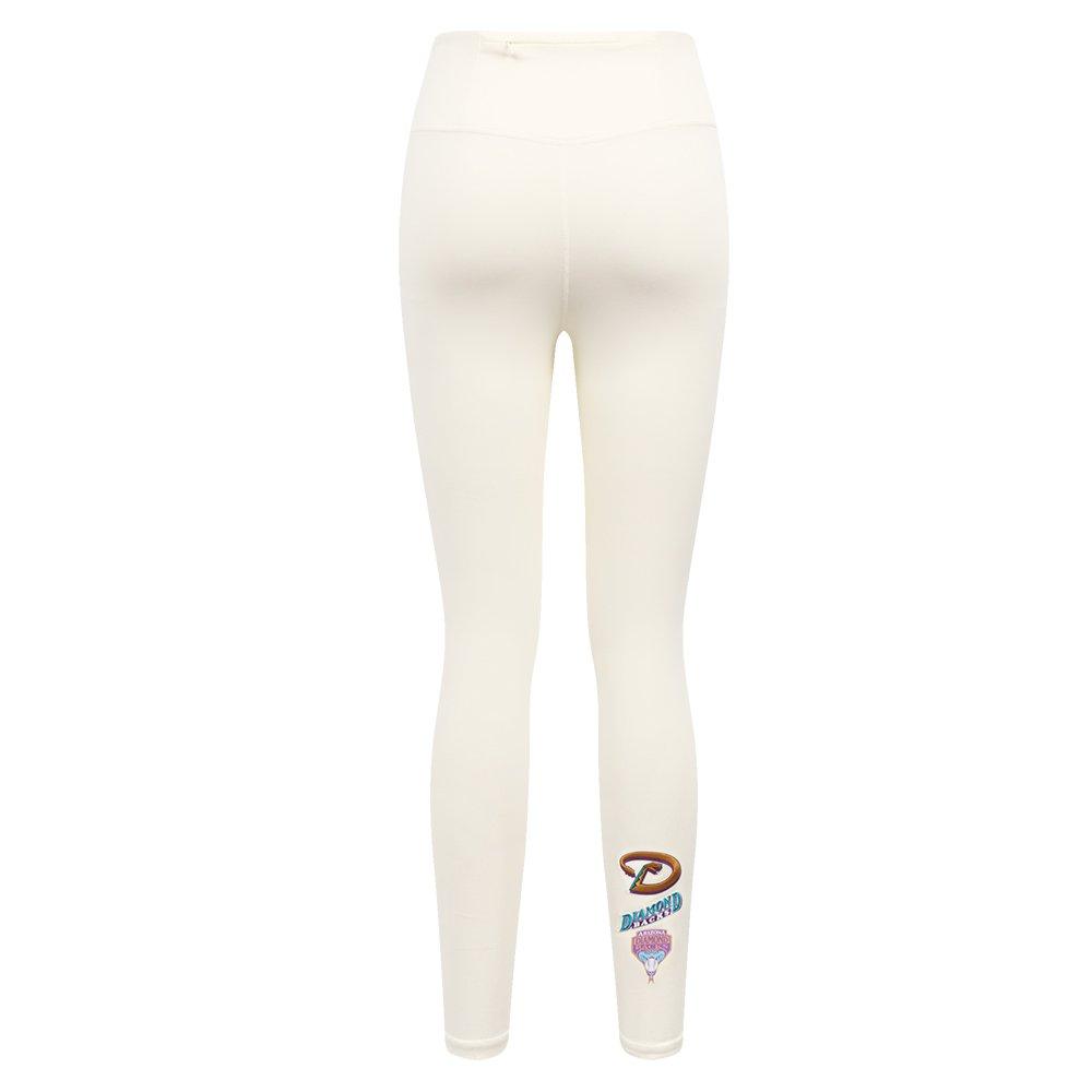 Pro Standard Women's MLB Arizona Diamondbacks Retro Classic Jersey Leggings - Cream - CREAM Thumbnail View 2