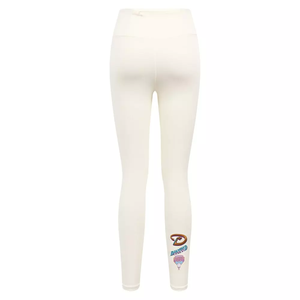 Pro Standard Women's MLB Arizona Diamondbacks Retro Classic Jersey Leggings - Cream - CREAM