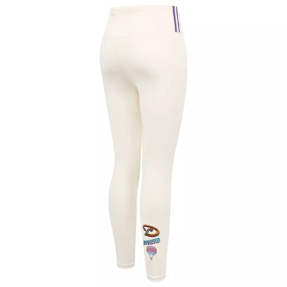 Pro Standard Women's MLB Arizona Diamondbacks Retro Classic Jersey Leggings - Cream - CREAM