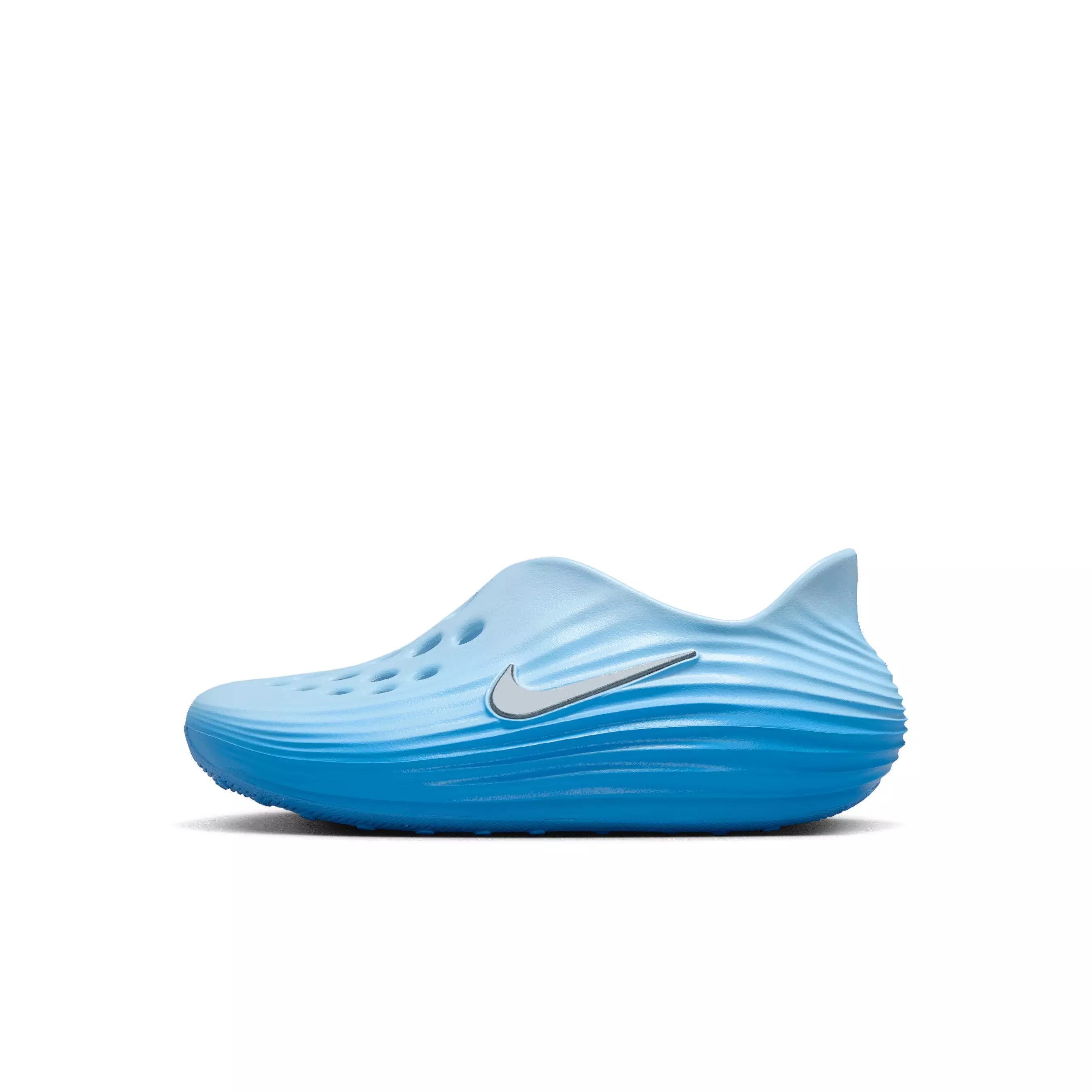 Nike ReactX Rejuven8 "Glacier Blue/University Blue/Metallic Silver" Preschool Boys' Shoe - BLUE/BLUE/SILVER