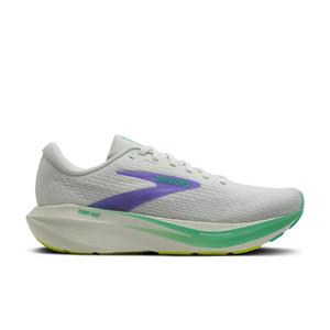 Brooks Ghost Amp "Grey/Grey/Paradise Green" Women's Running Shoe - GREY/GREY/GREEN