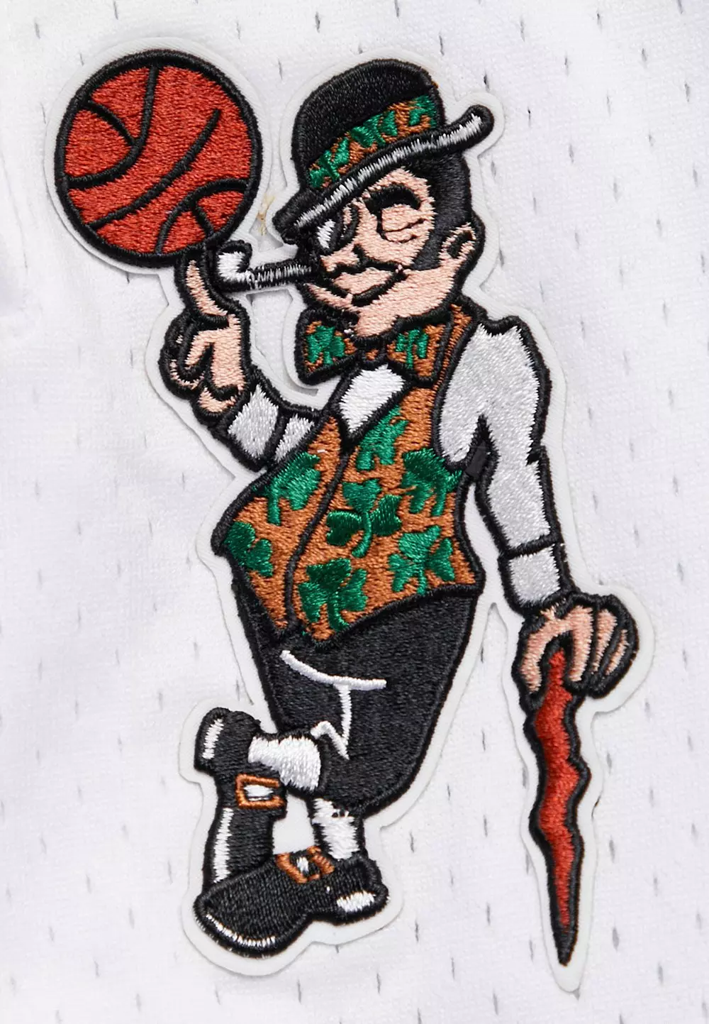 Pro Standard Men's NBA Boston Celtics Retro Classic Double Knit Shorts - Black - BLACK