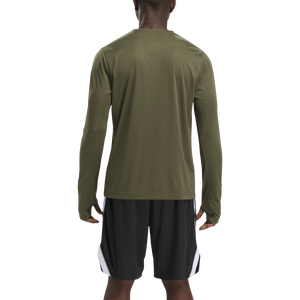 Reebok Men's Long Sleeve Training Tech Tee - Green