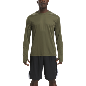 Reebok Men's Long Sleeve Training Tech Tee - Green