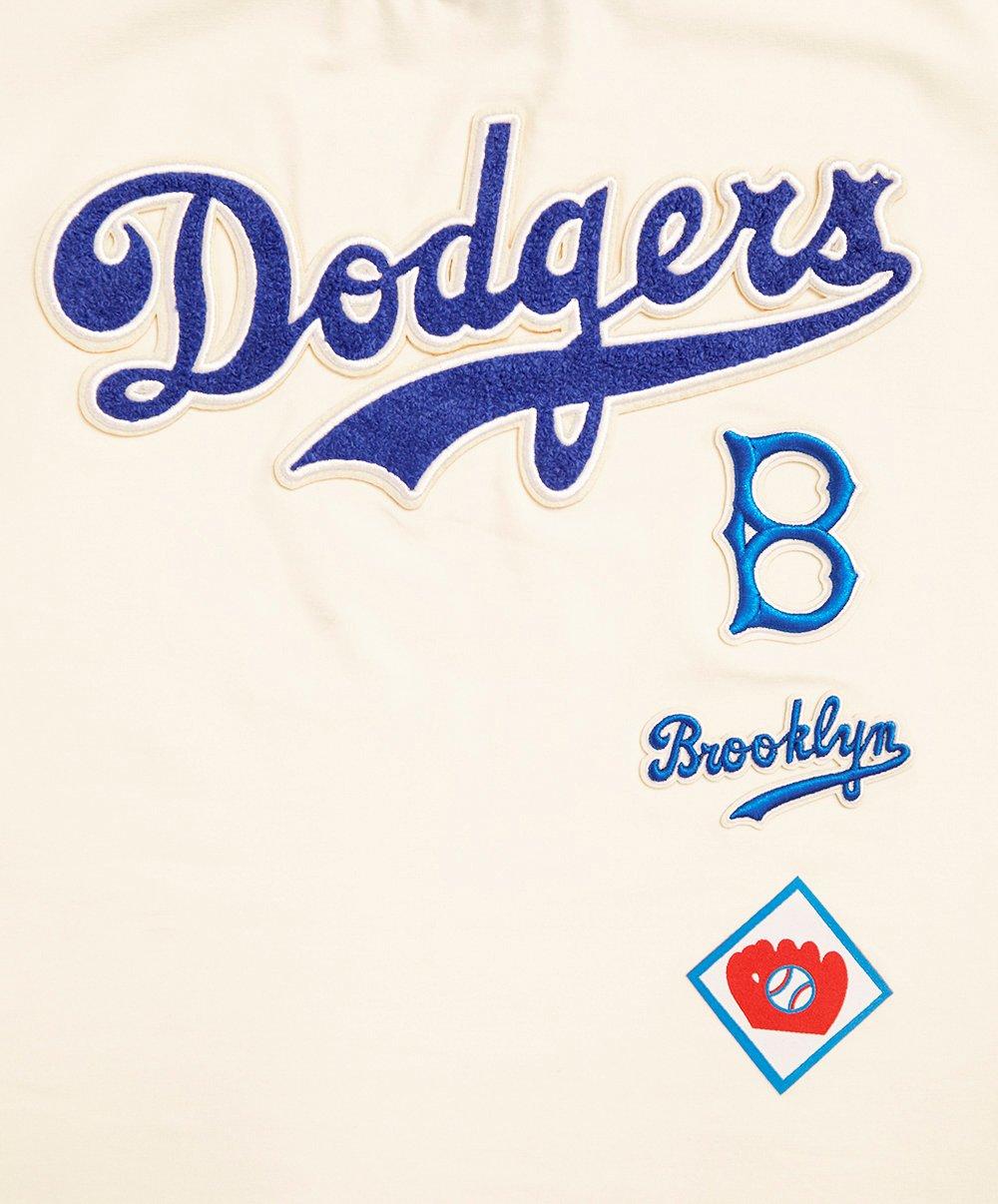 Pro Standard Women's MLB Brooklyn Dodgers Retro Classic Boxy Top -Cream - CREAM Thumbnail View 5
