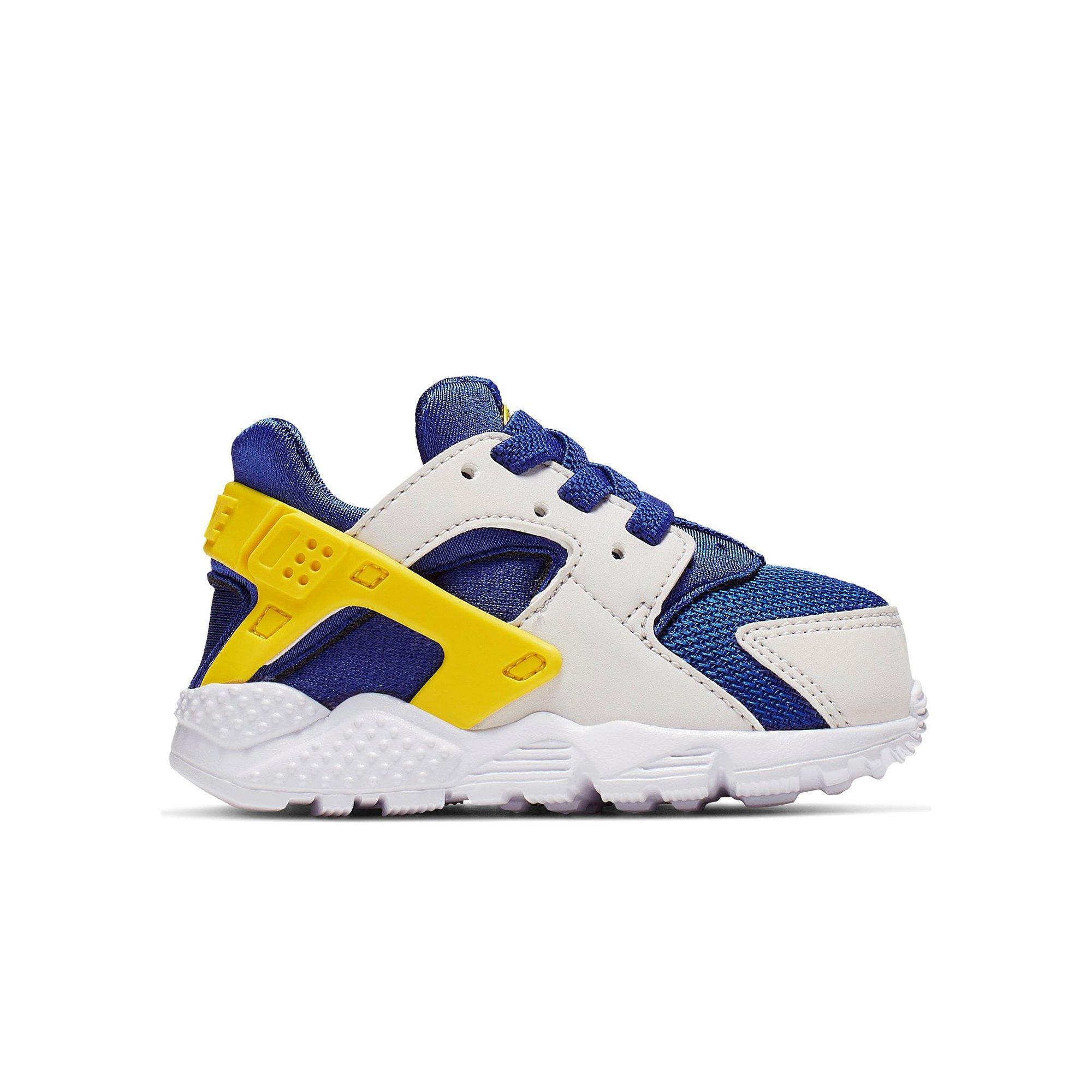 yellow nike huarache shoes