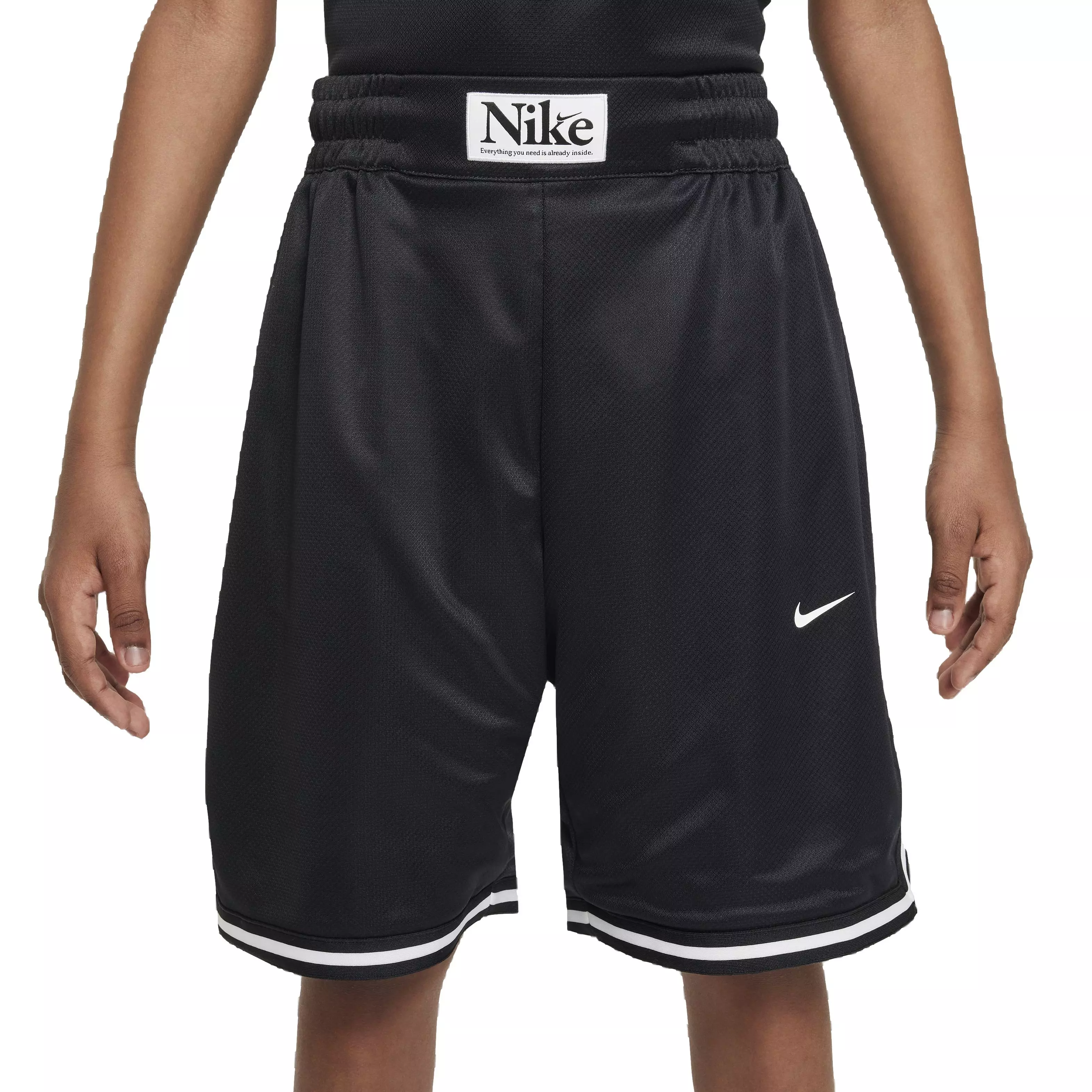 Nike Big Kids' C.O.B. DNA Reversible Basketball Shorts - Black - BLACK