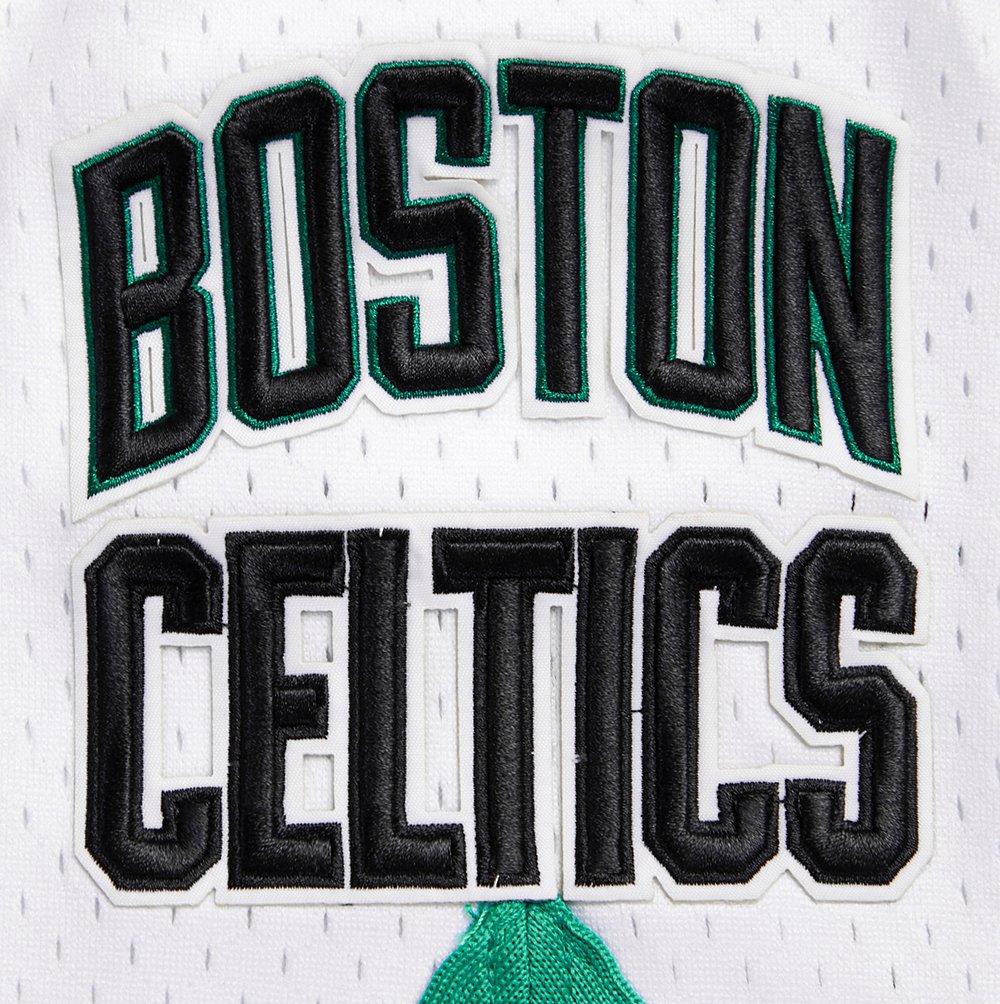 Pro Standard Men's NBA Boston Celtics Retro Classic Double Knit Shorts - Kelly Green - KELLY GREEN Thumbnail View 7