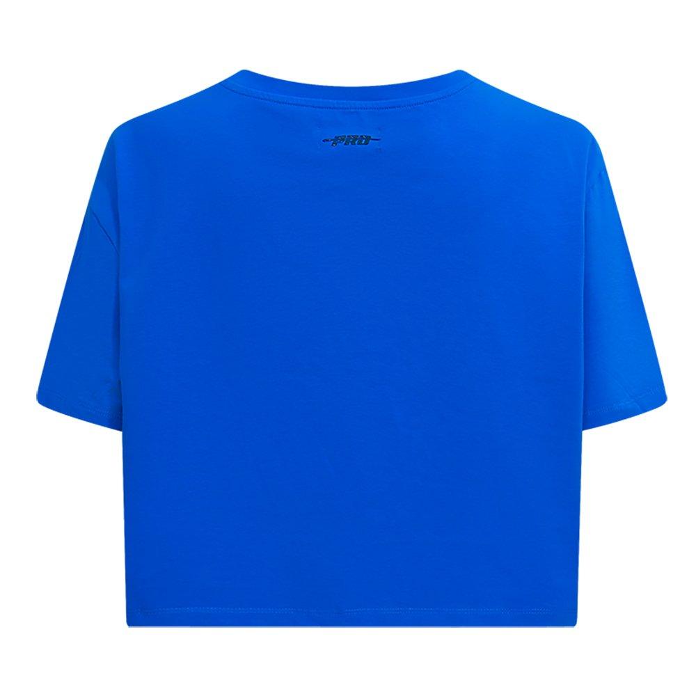 Pro Standard Women's MLB Brooklyn Dodgers Retro Classic Boxy Top -Royal - ROYAL Thumbnail View 2