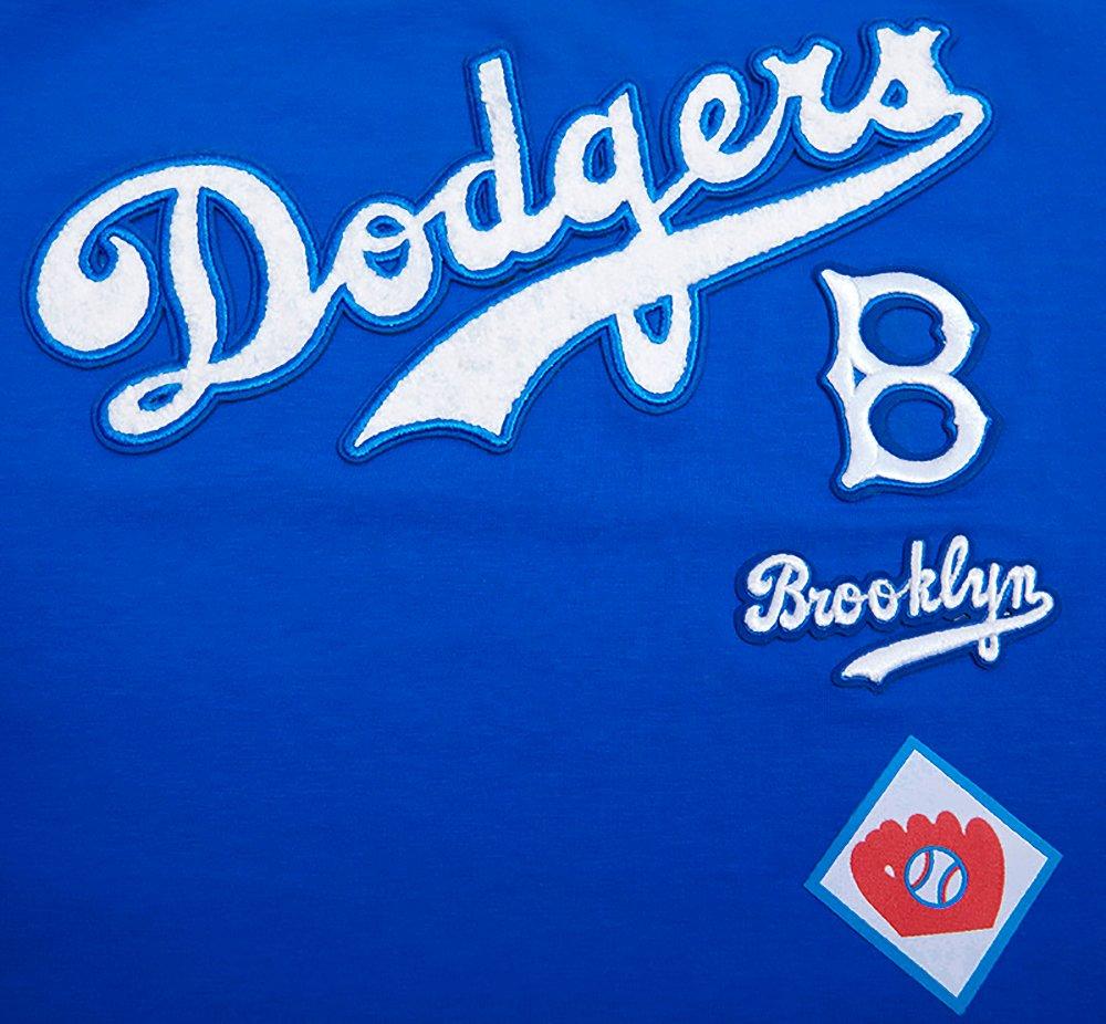 Pro Standard Women's MLB Brooklyn Dodgers Retro Classic Boxy Top - Royal - ROYAL Thumbnail View 5