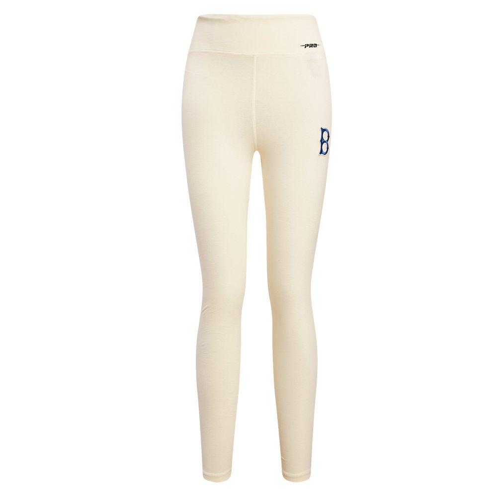 Pro Standard Women's MLB Brooklyn Dodgers Retro Classic Jersey Leggings -Cream - CREAM Thumbnail View 1