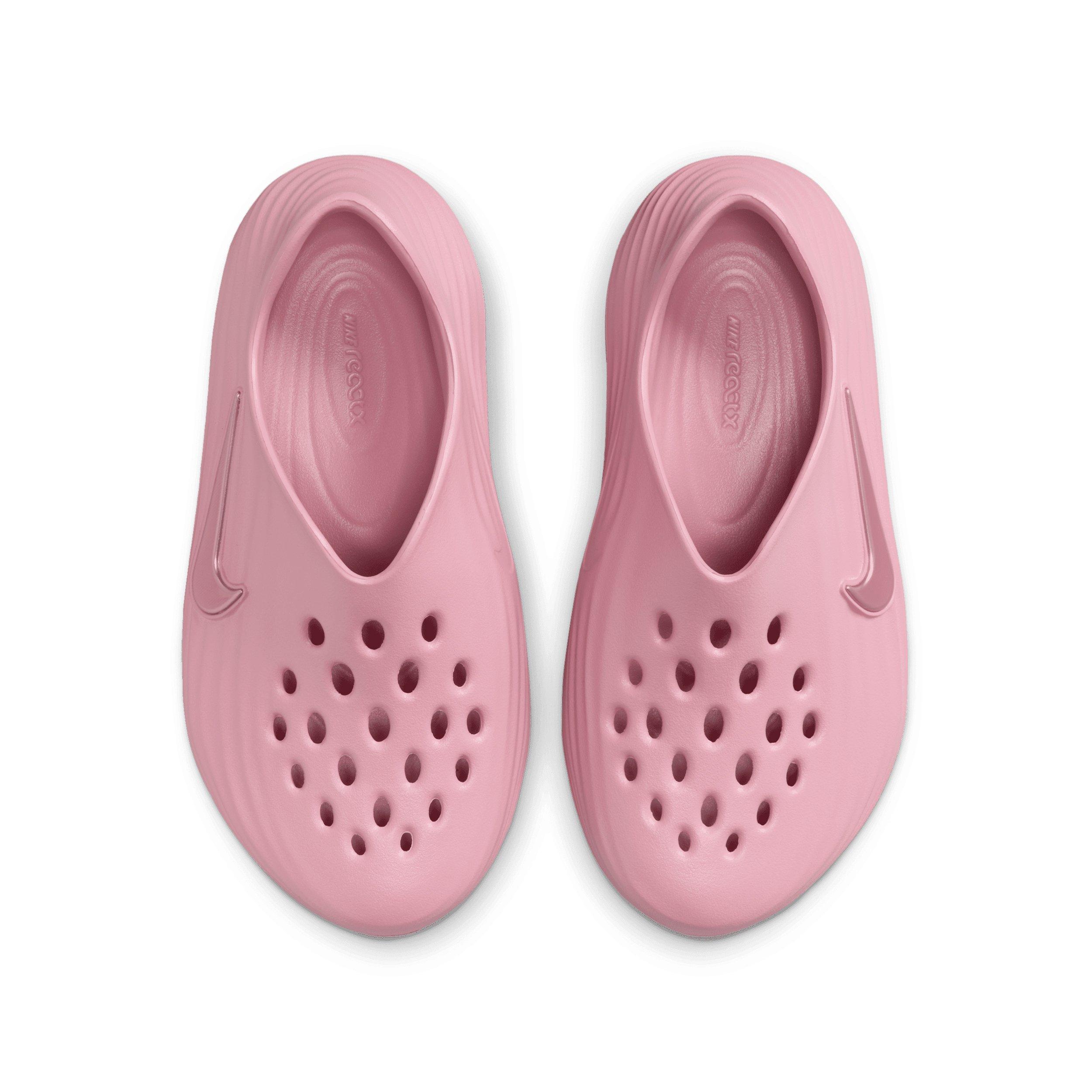 Nike ReactX Rejuven8 "Elemental Pink/Elemental Pink/Elemental Pink" Preschool Girls' Shoe - PINK/PINK/PINK Thumbnail View 4