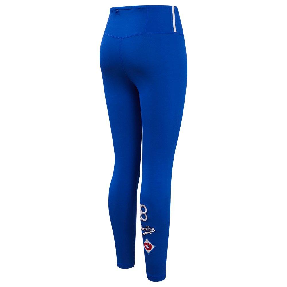 Pro Standard Women's MLB Brooklyn Dodgers Retro Classic Jersey Leggings - Royal - ROYAL Thumbnail View 4